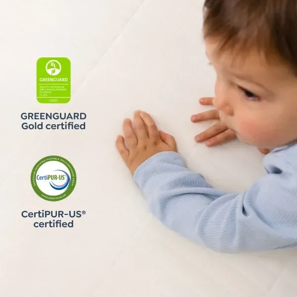Premium 2-Stage Breathable Crib Mattress
