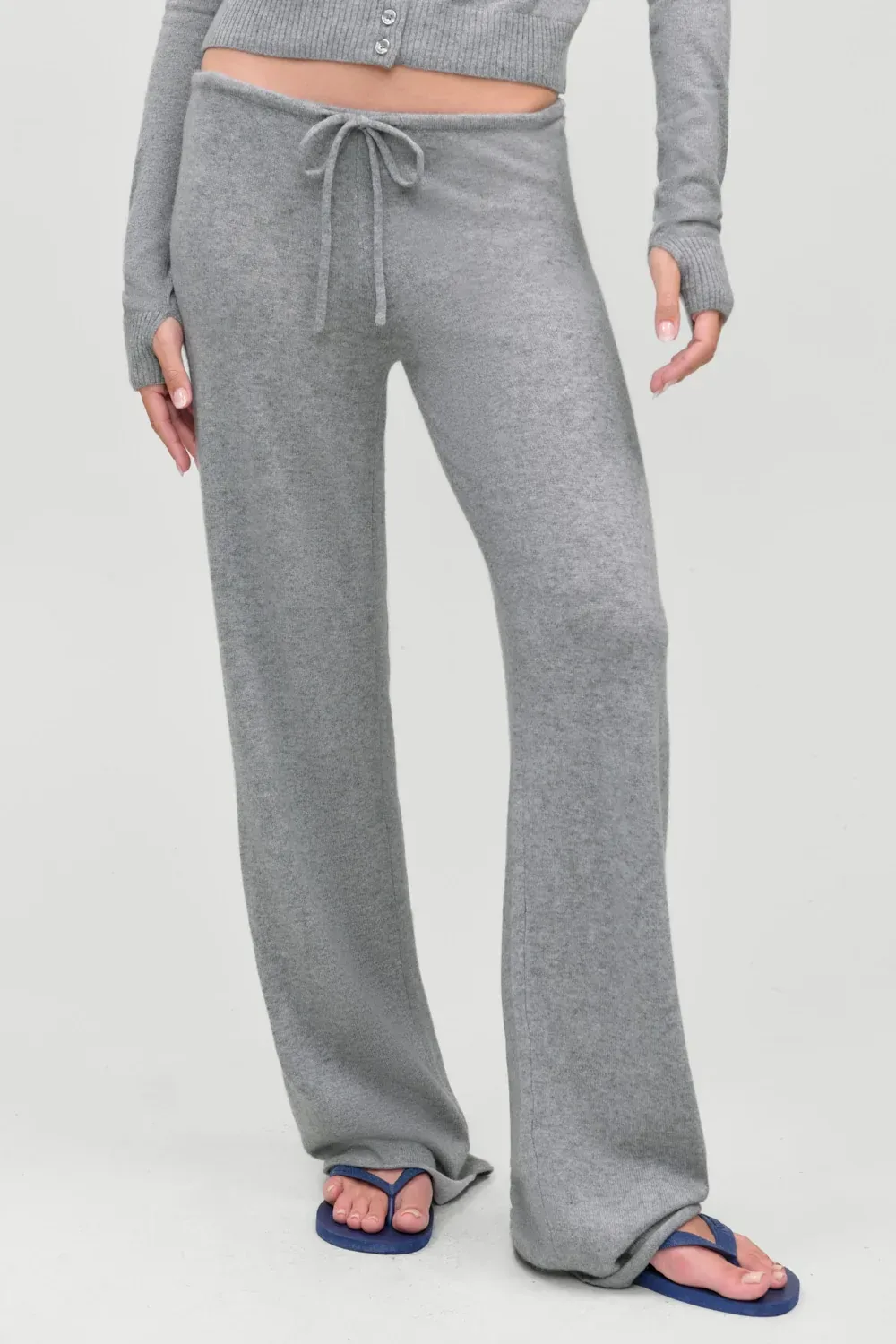 Jude Cashmere Lounge Pant – Fog