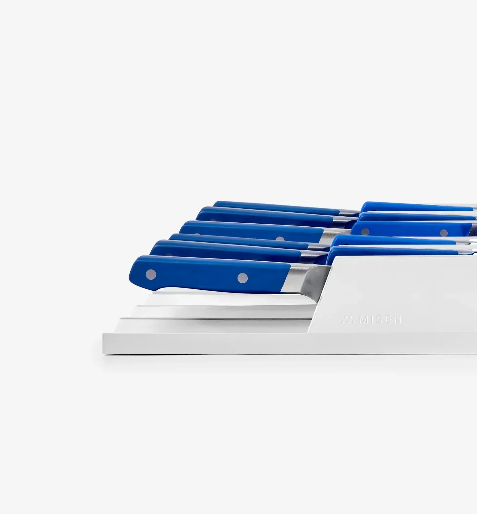 9-Piece Modular Knife Storage Set – White