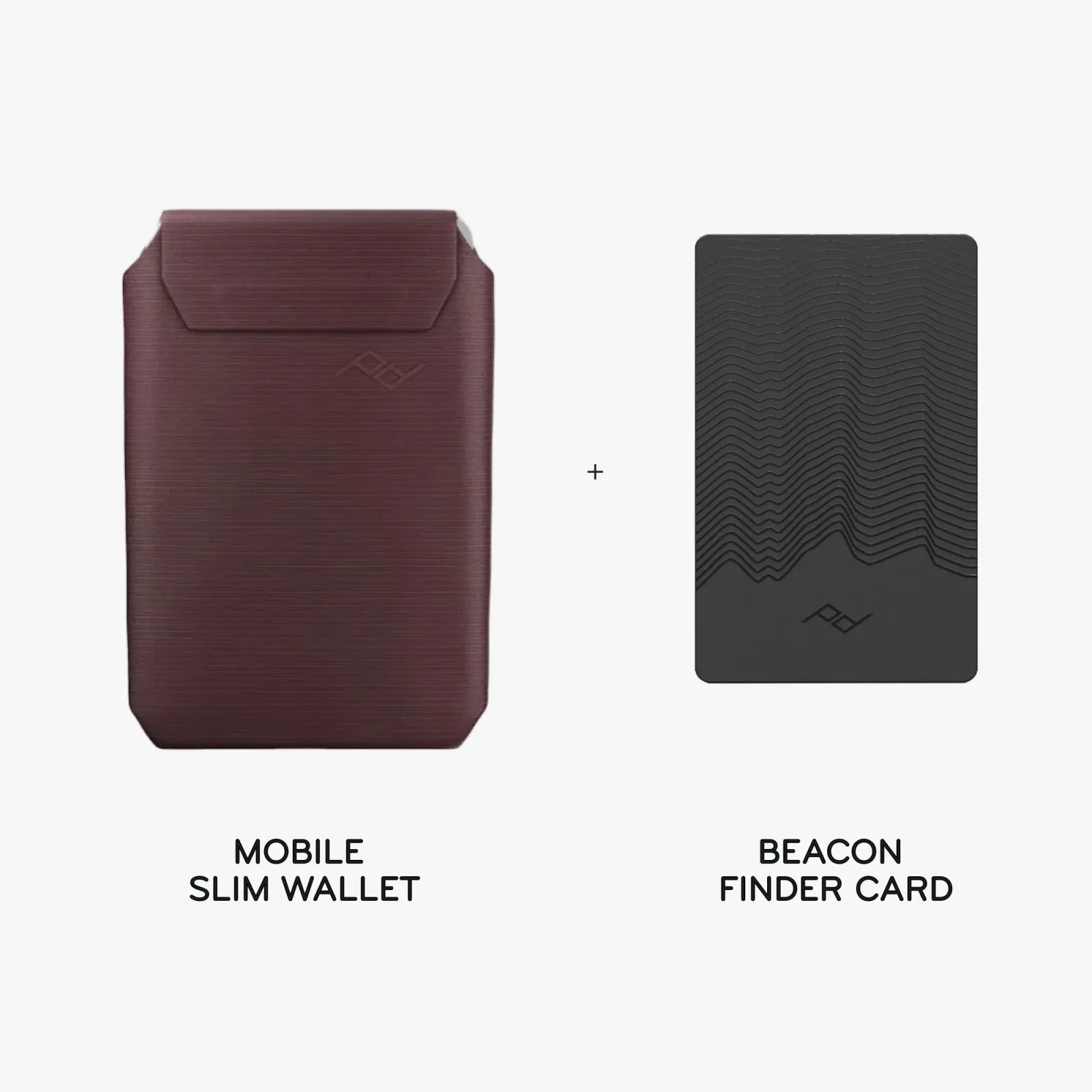Mobile Slim Wallet + Beacon Card Bundle 1 – Eclipse – Nylon
