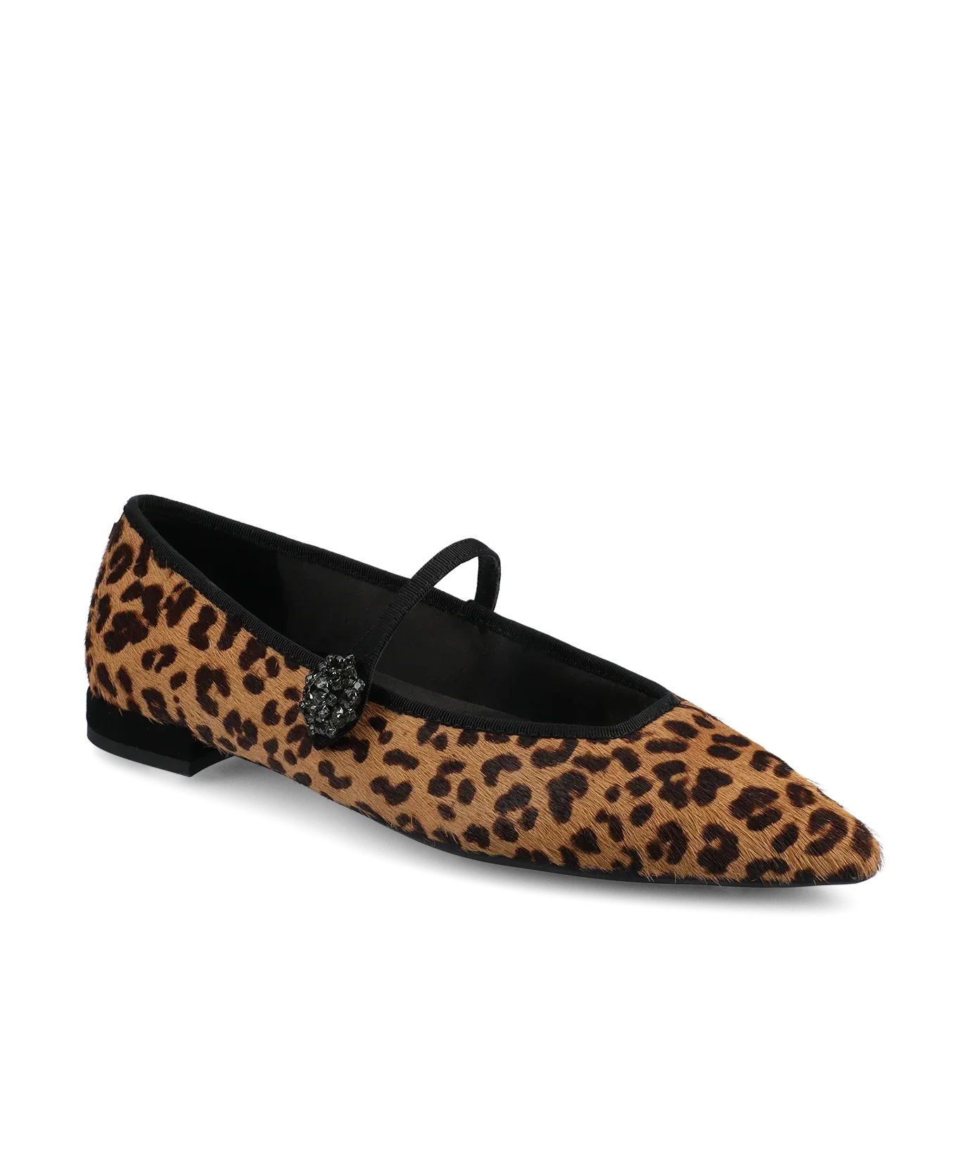 The Goldfinch 15 Mary Jane – Leopardprint Haircalf