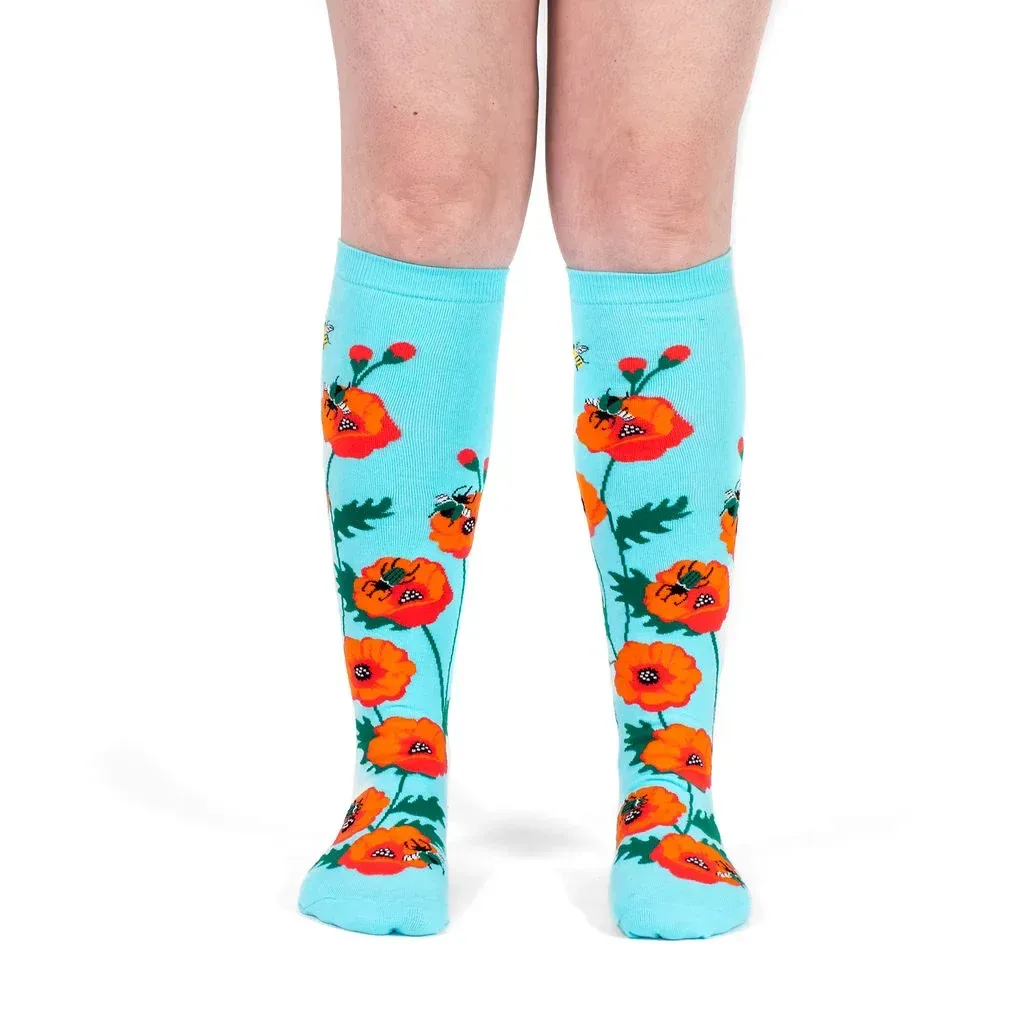 Popping In to Say Hello Stretch-It Knee High Socks