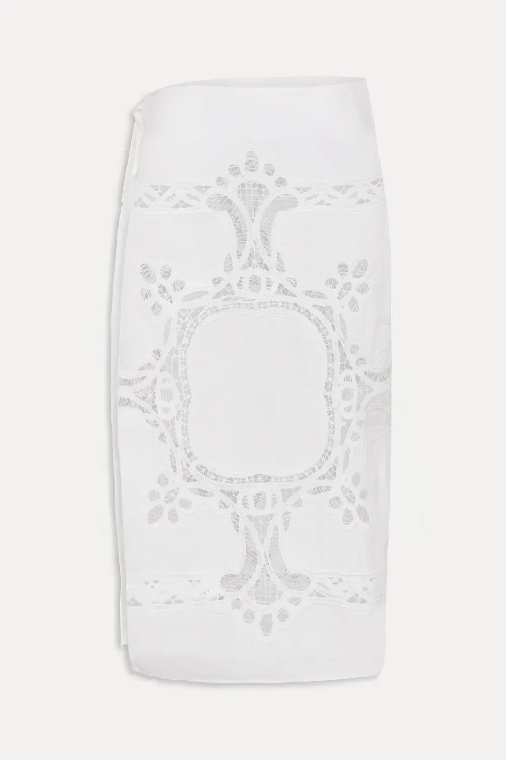 Monaco Cotton Sarong – Optic White
