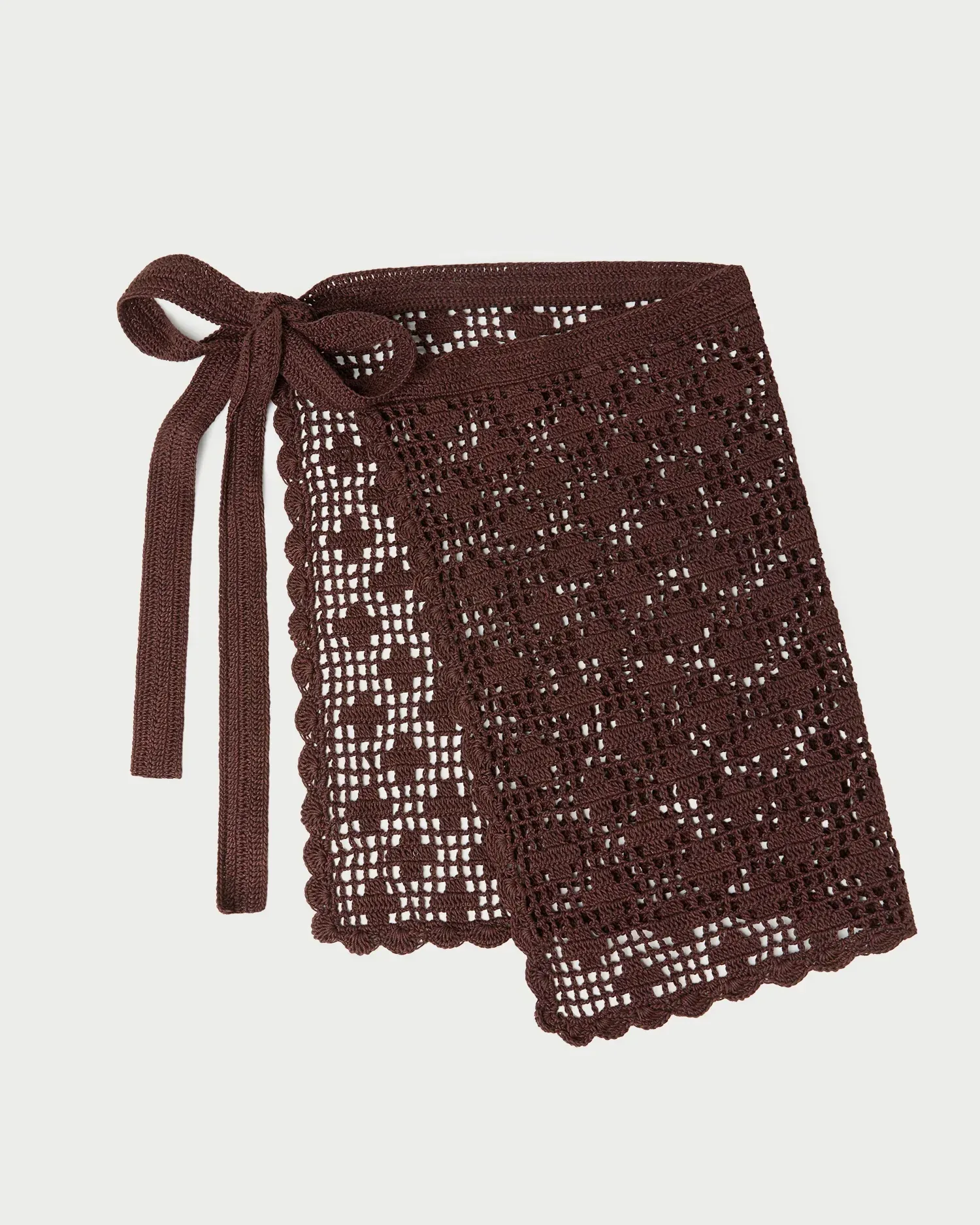 Betty Brown Crochet Apron