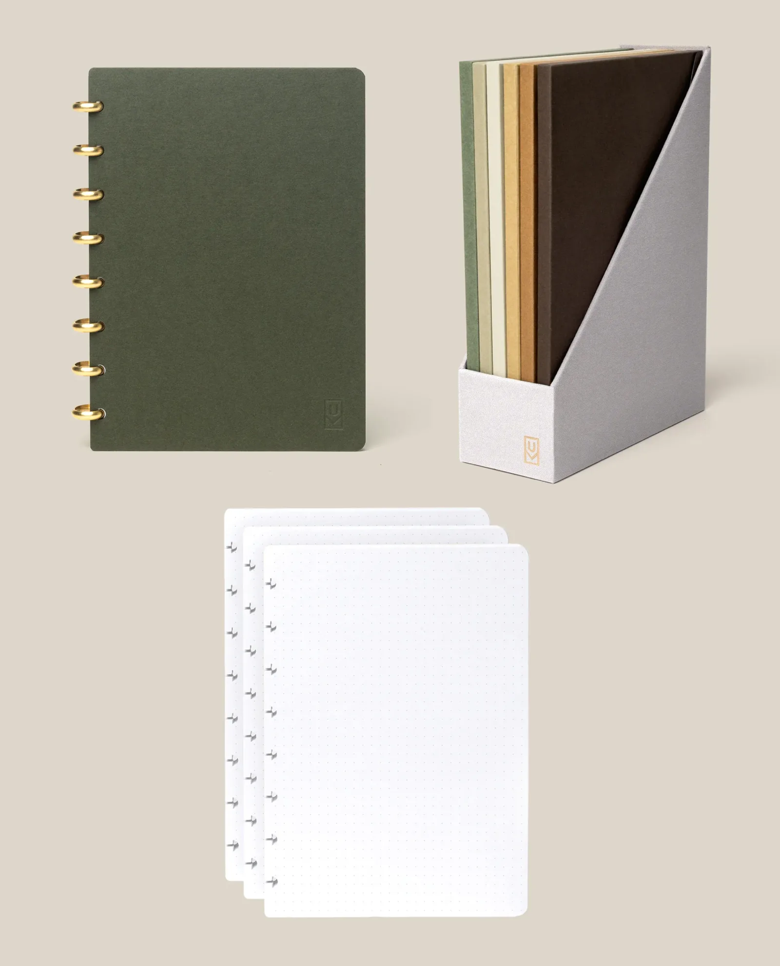 Discbound Journal Bundle (Standard 6"x 8.5" Journal)