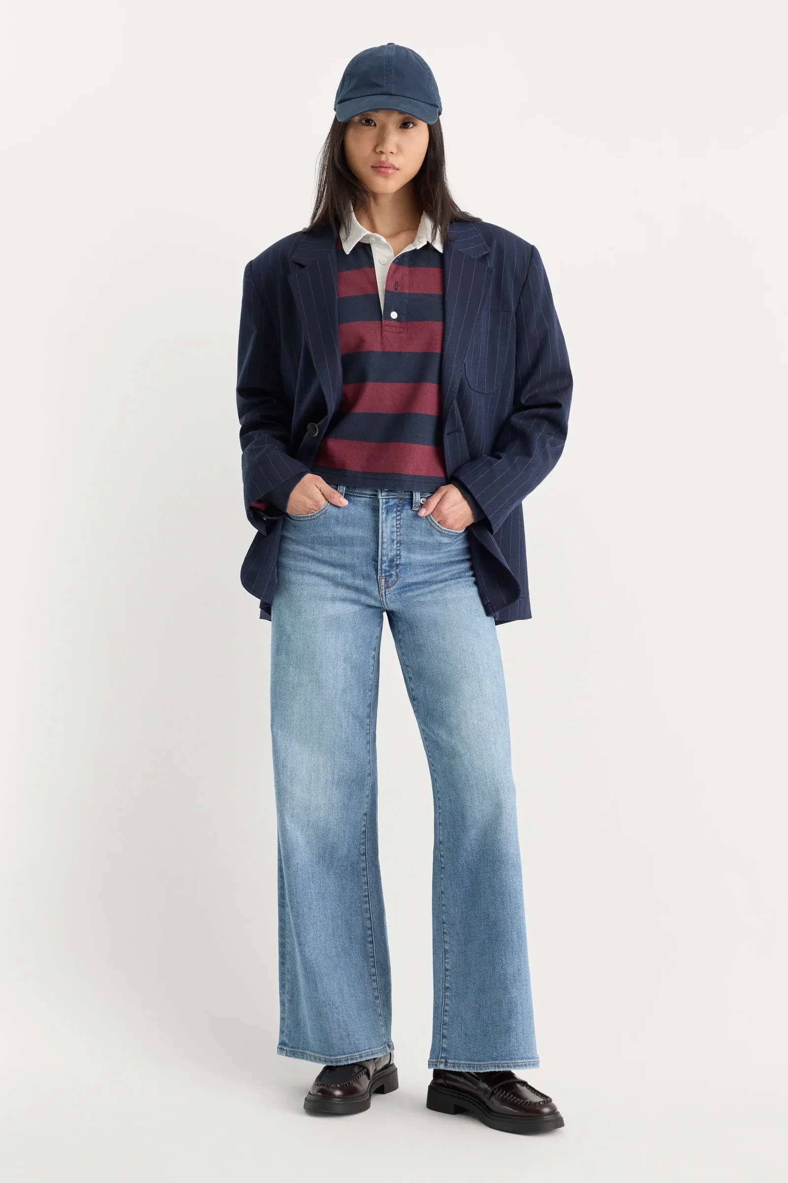 GOOD Waist Palazzo Ankle Jeans – Cedarwick