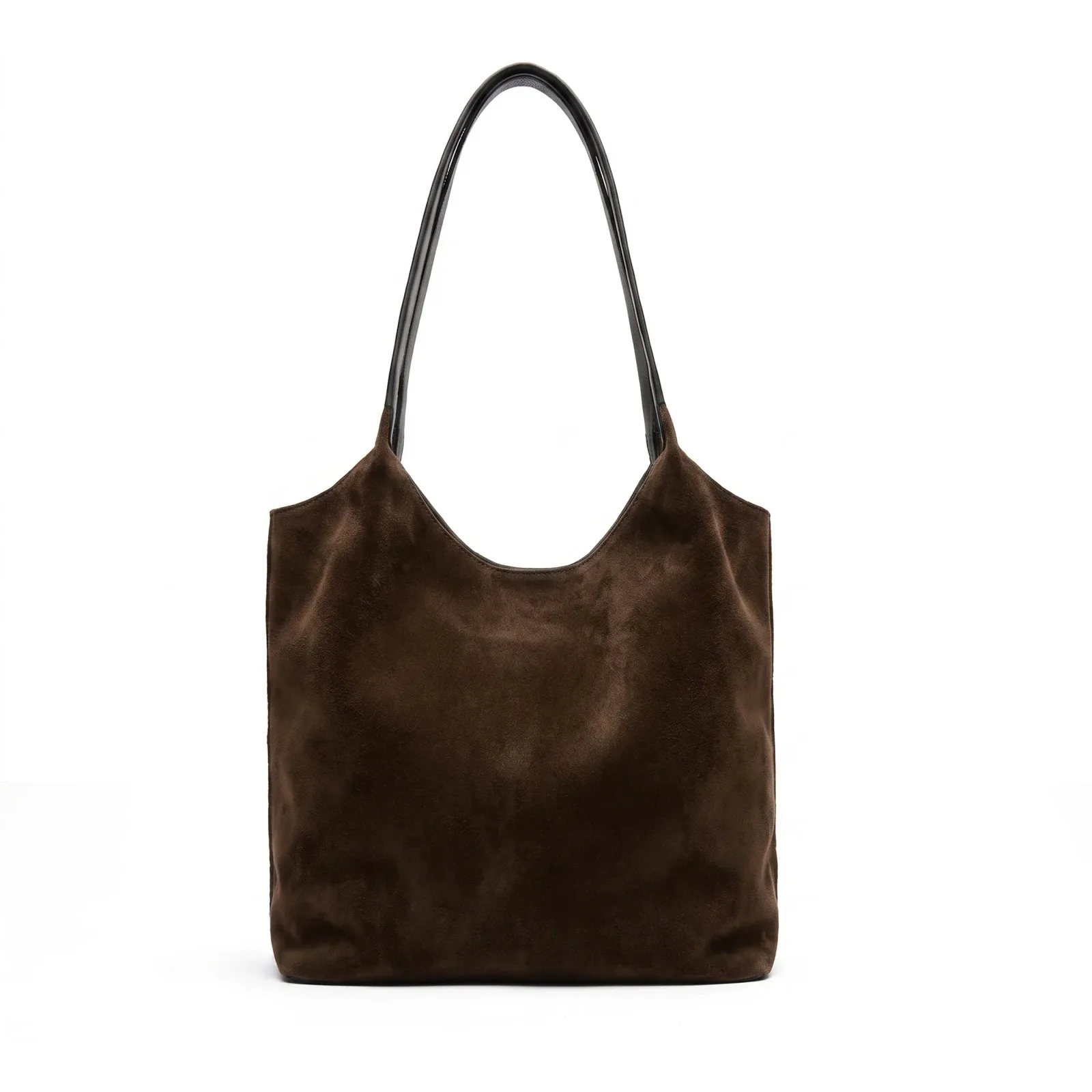 Mia Large Shopper Tote Tobacco Suede