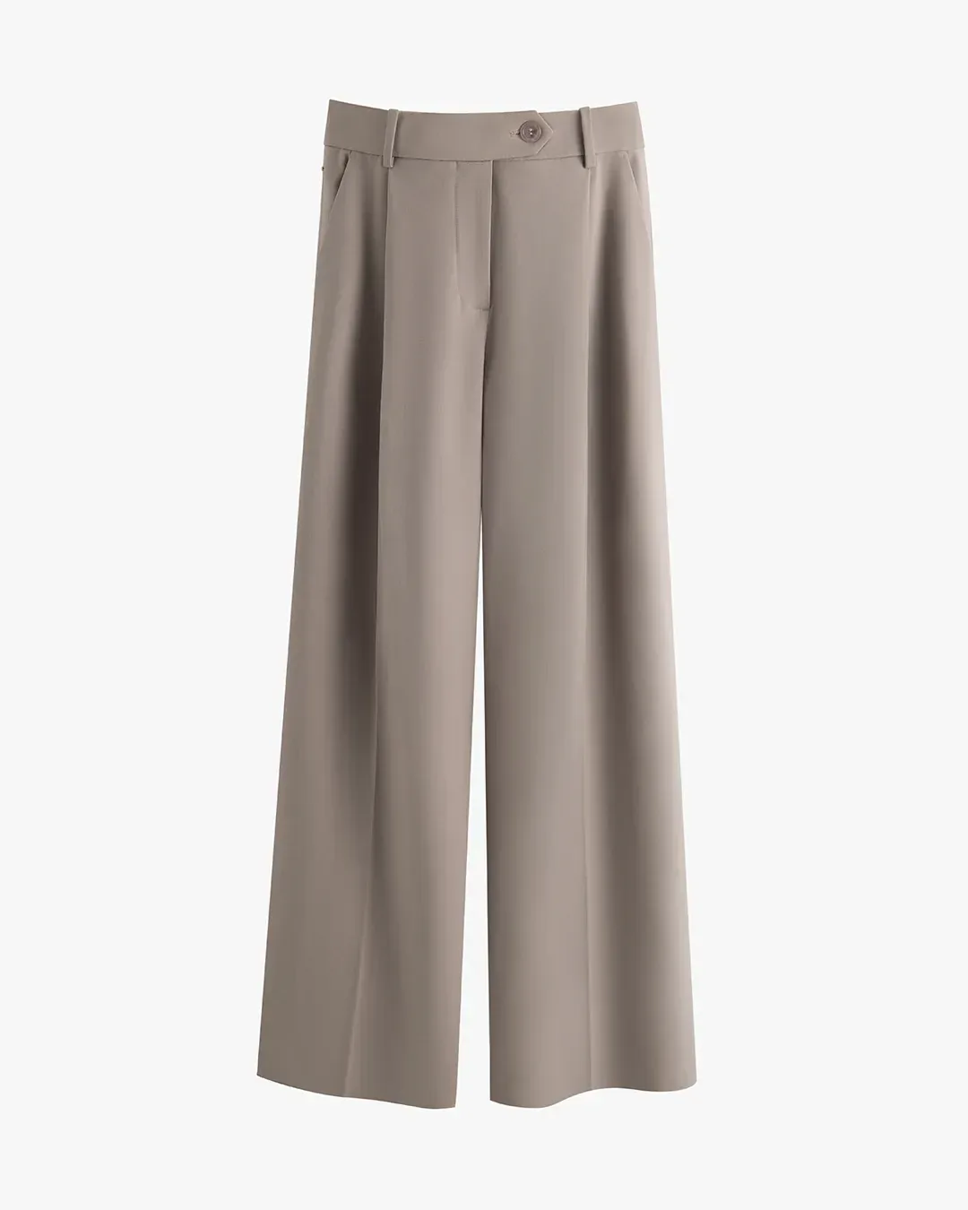 Wool Wide Leg Pant