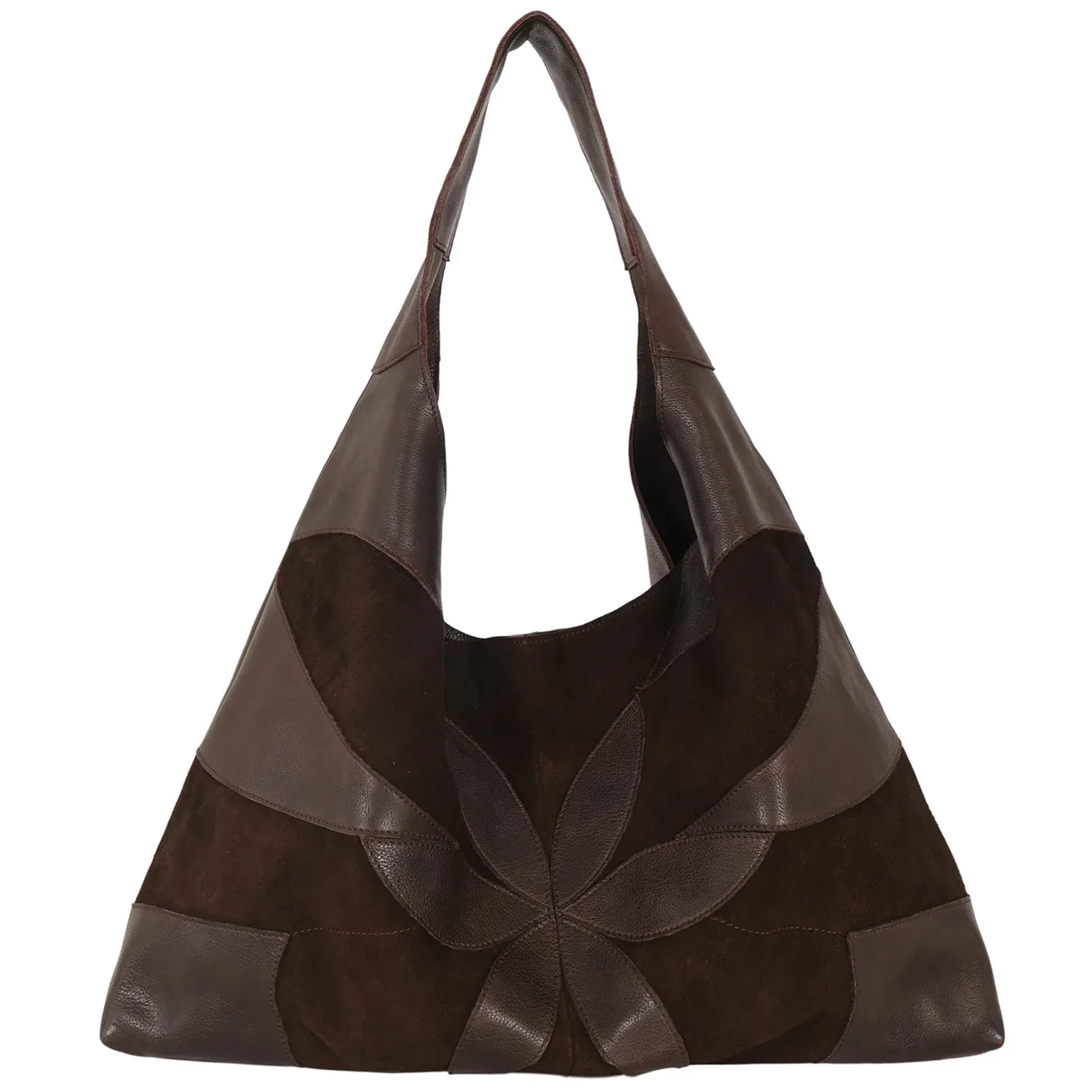 Lindsey Suede Leather Tote Bag