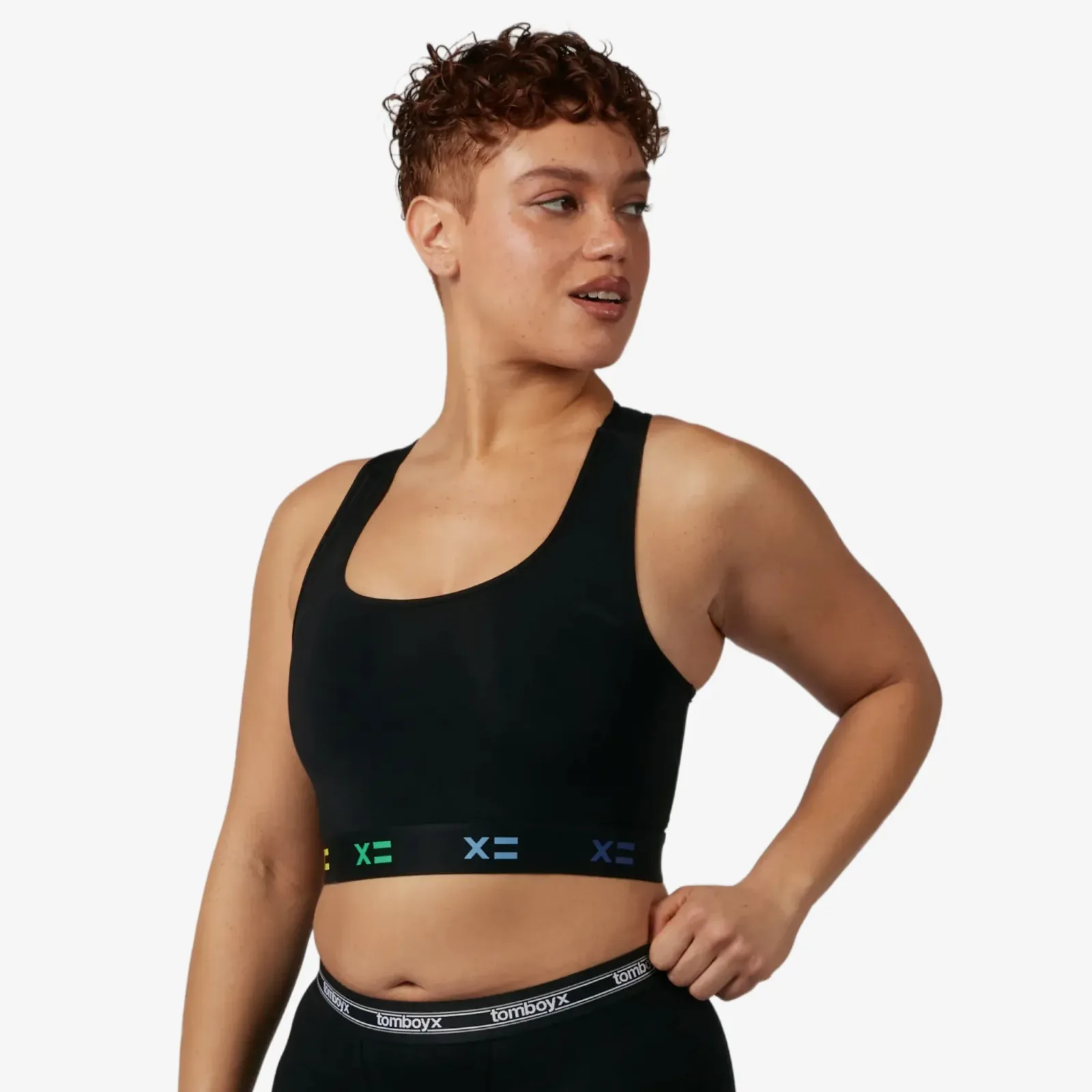 Compression Plus Top – Rainbow