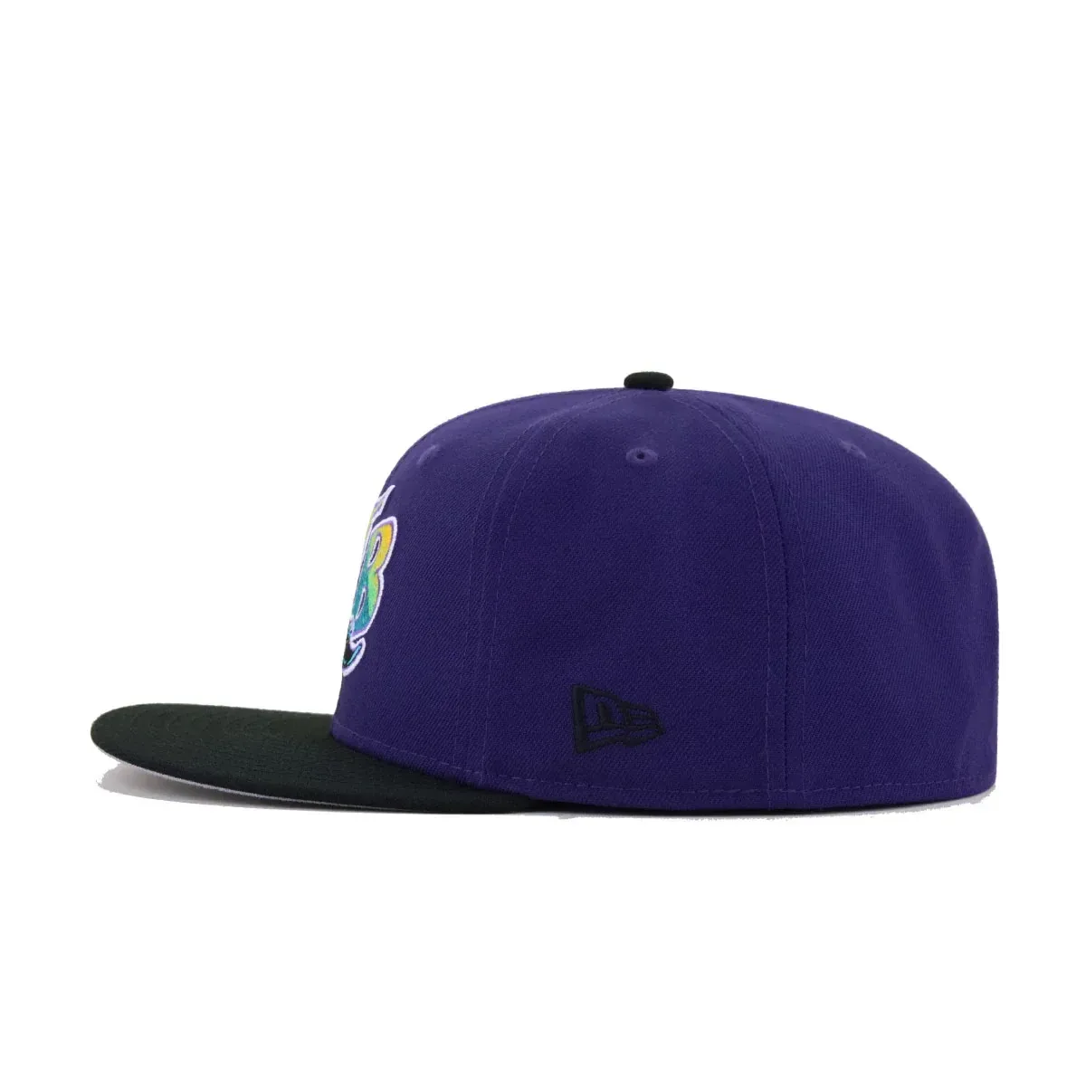Tampa Bay Rays Purple Black New Era 59Fifty Fitted