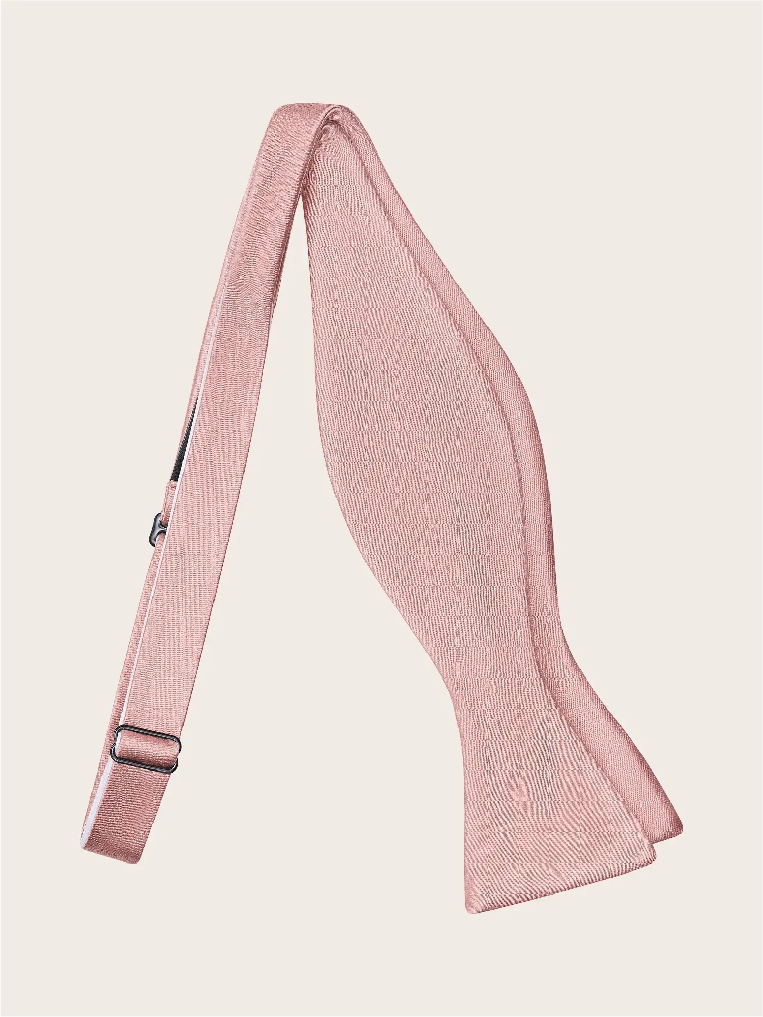 Dusty Rose Butterfly Bow Tie