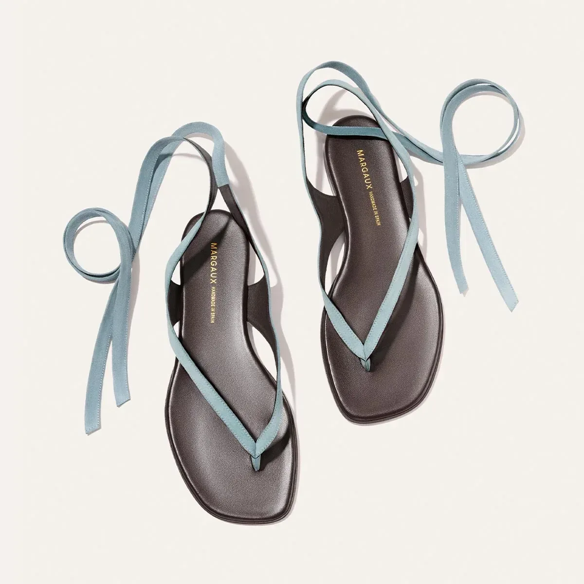 The Palermo Wrap Sandal – Ocean Suede