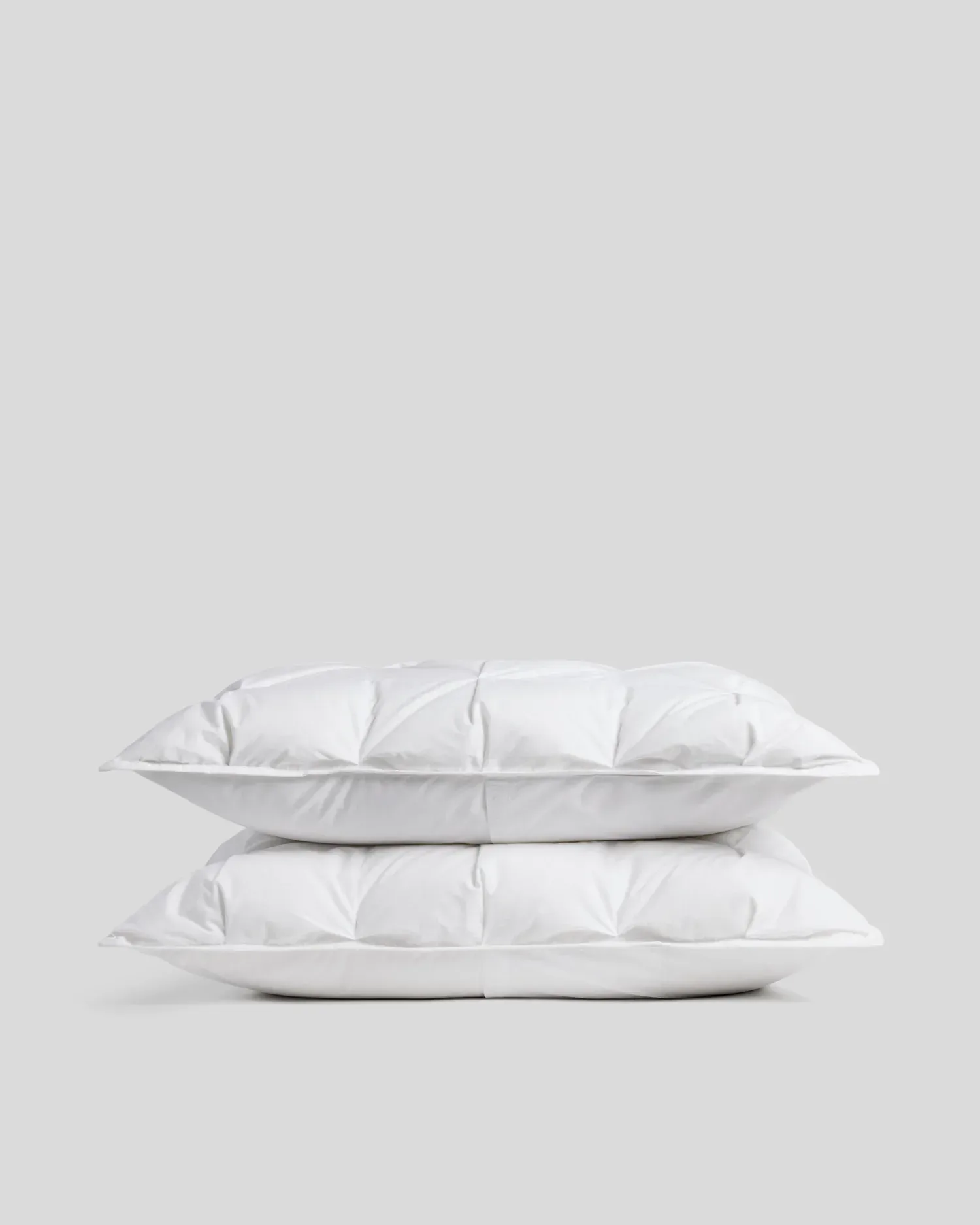 Organic Cotton Puff Shams (White)