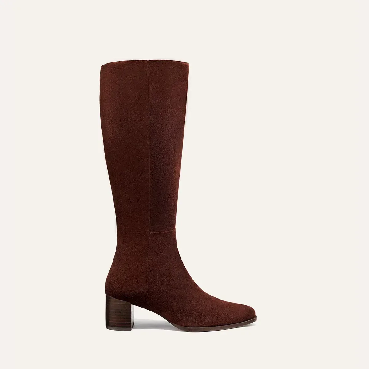 The Uptown Boot – Chocolate Suede