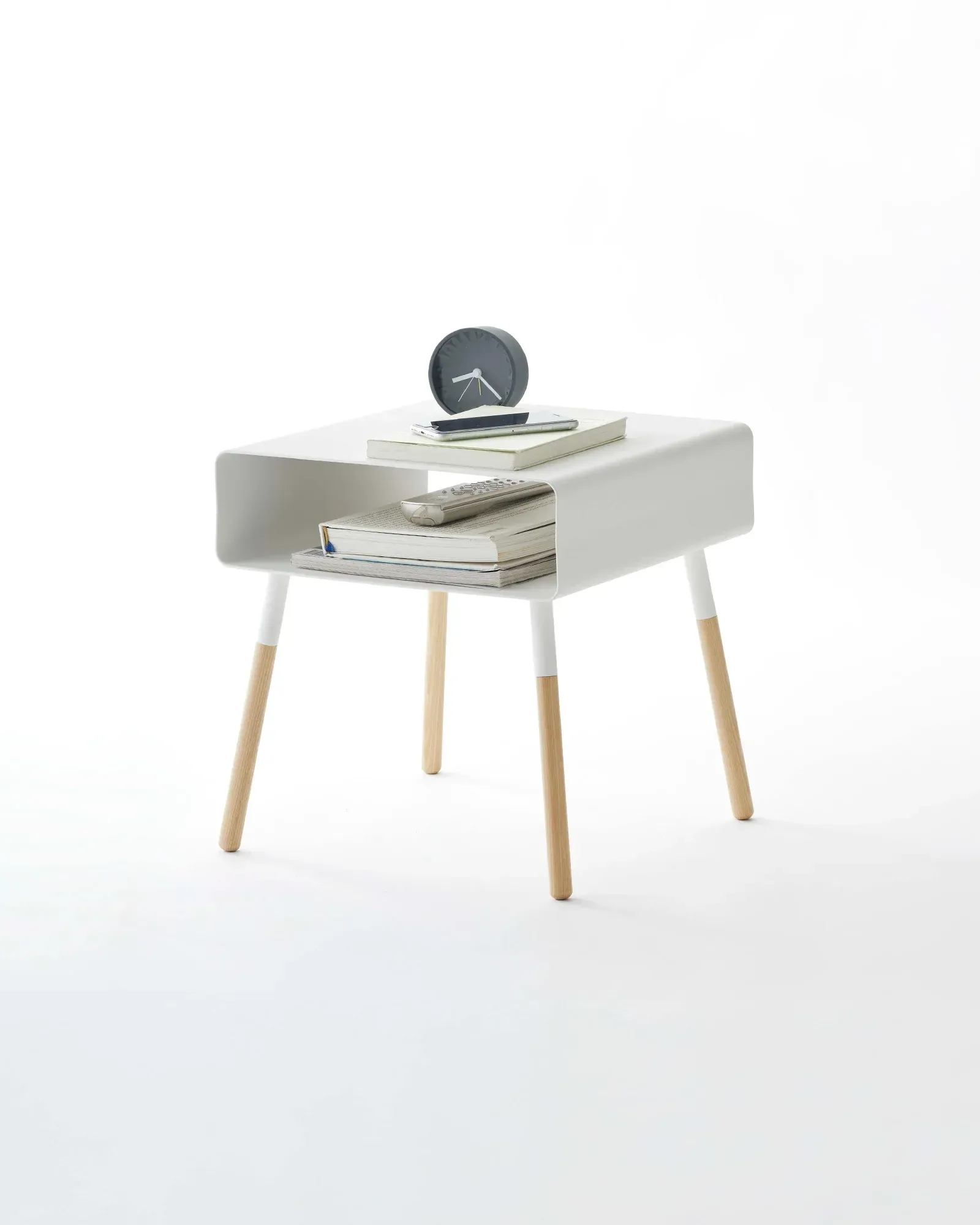 Storage Table – Short (14" H) – Steel + Wood