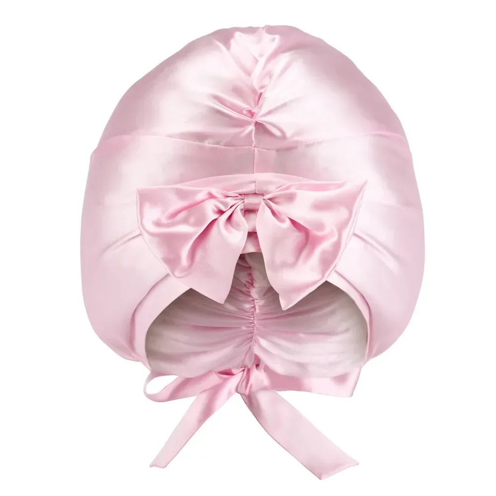Blissy Junior Bow Bonnet – Blush