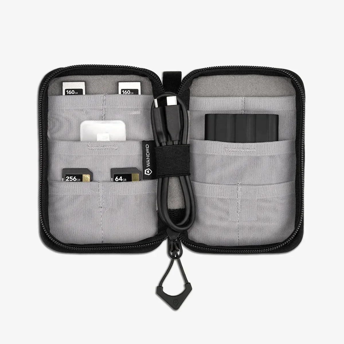 Memory Card Case in Yuma Tan