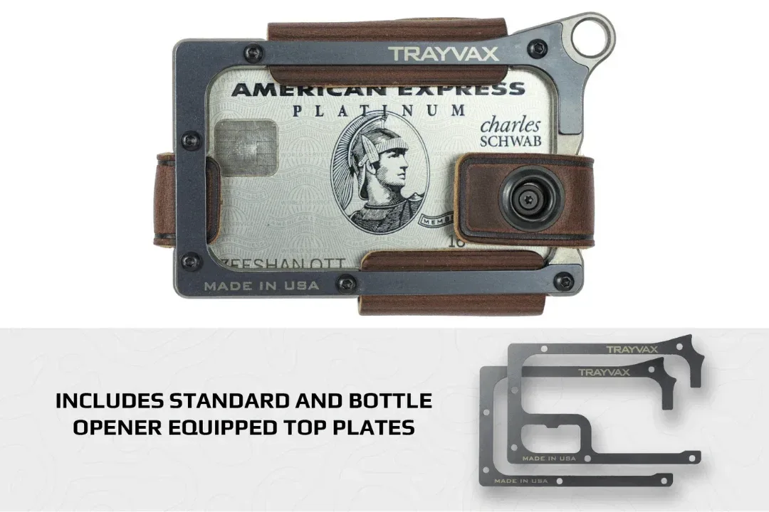 Contour Wallet – Titanium Mississippi Mud