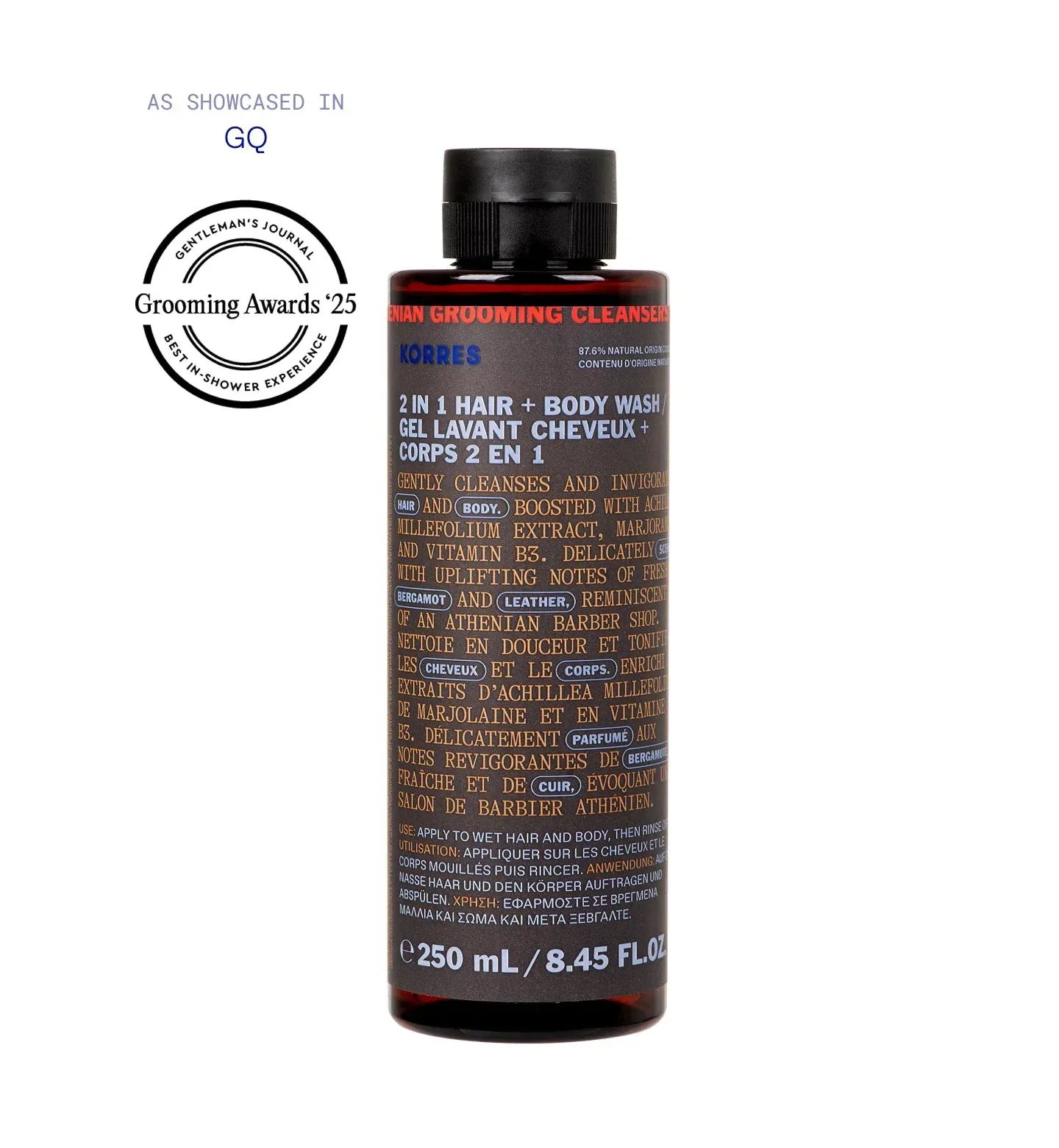 2-in-1 Hair + Body Wash for Men