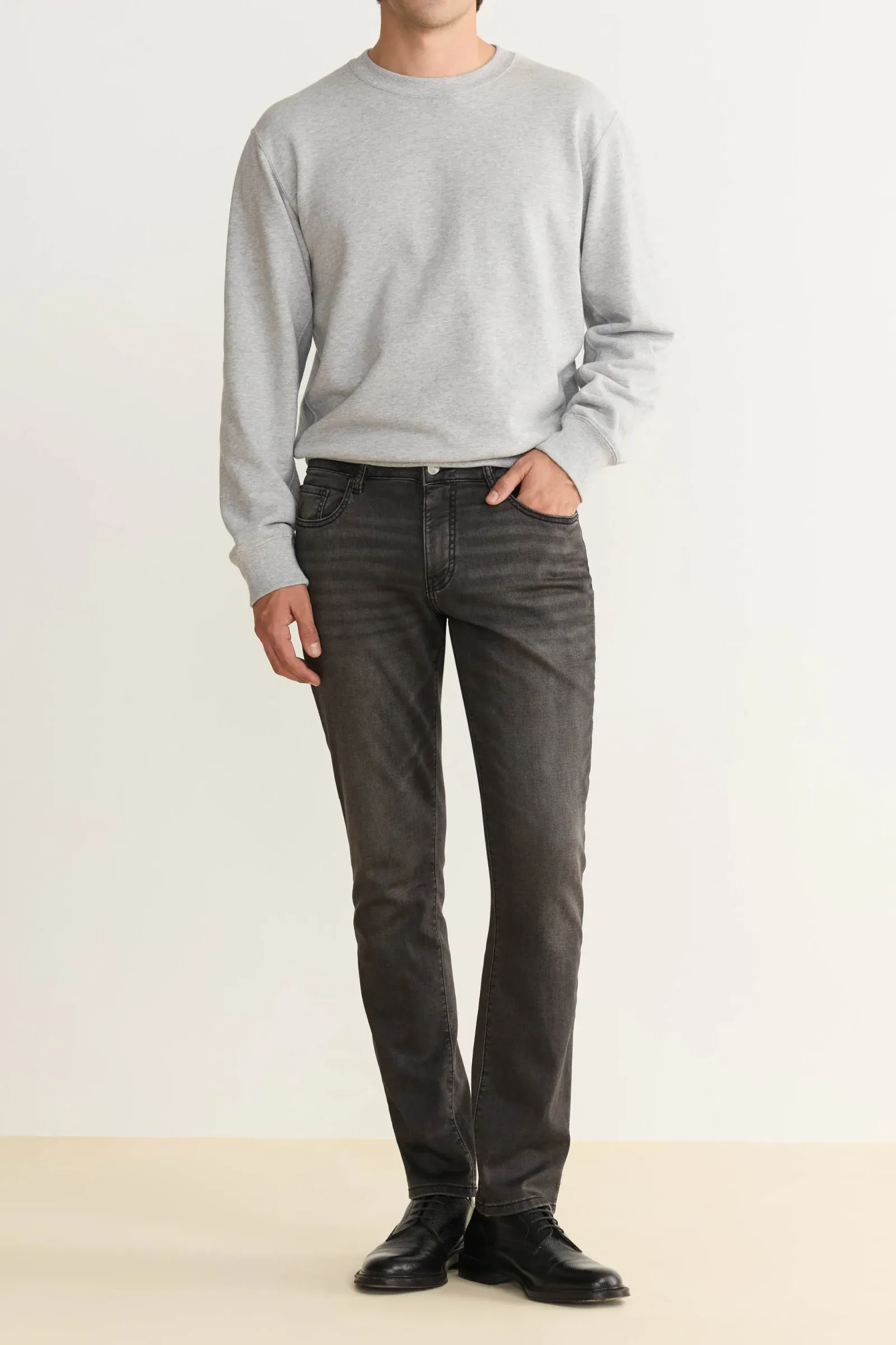 Ams – Slim Jeans – Faded Black