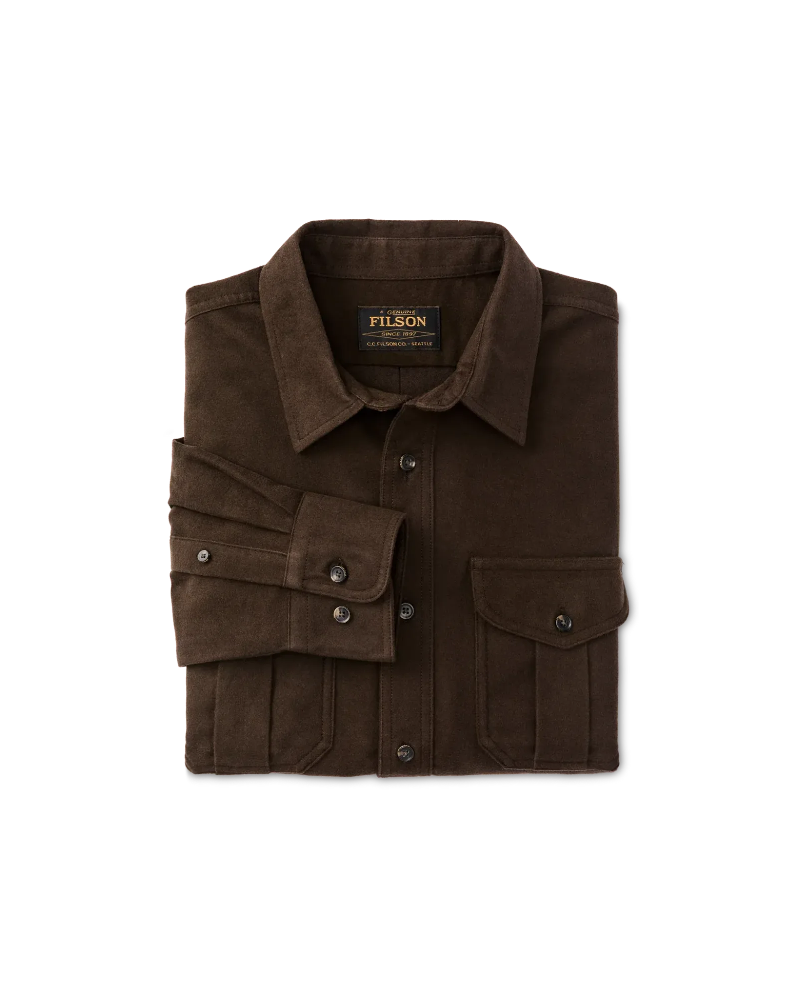 Moleskin Seattle Shirt – Brown