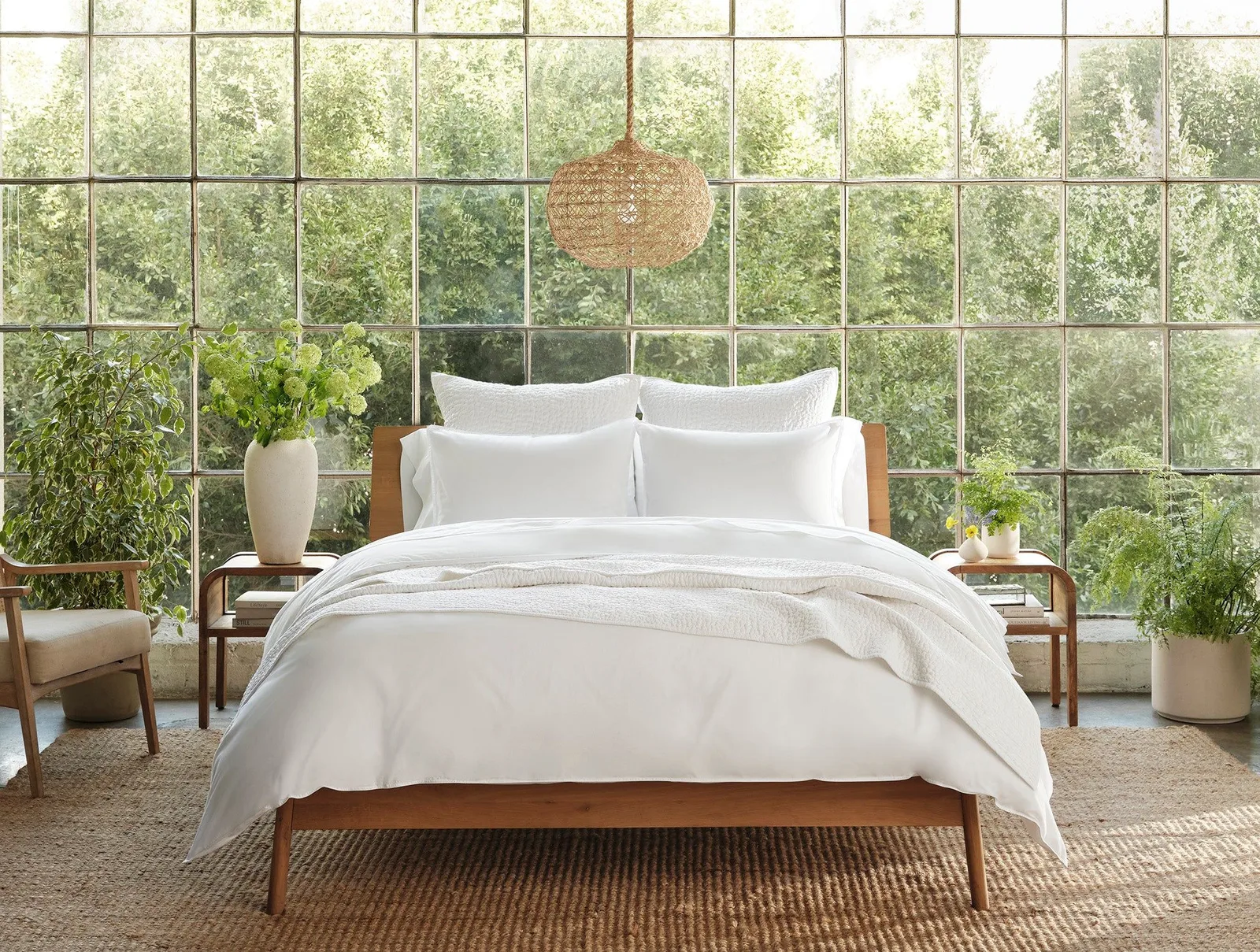 Organic Crinkled Percale™ Duvet Set – Kit – Renewed