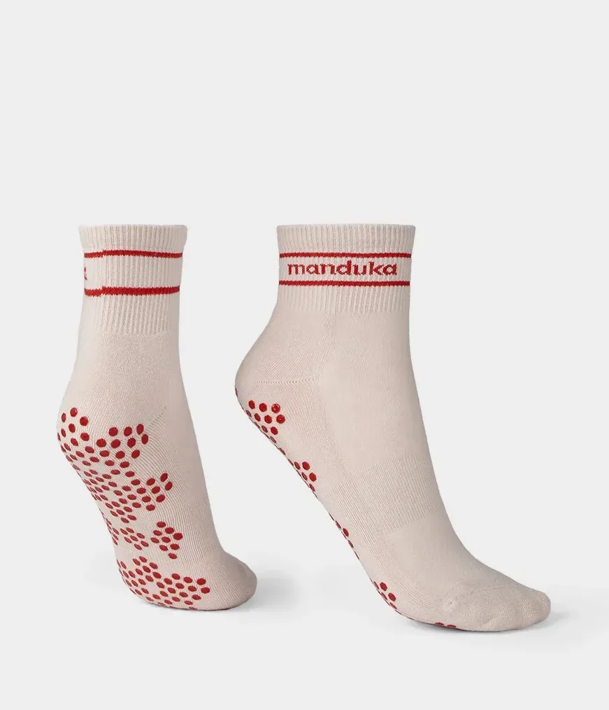 Equilibria Pilates Ankle Crew Socks