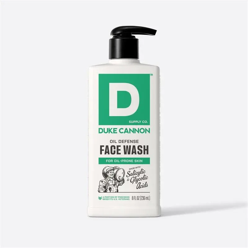 Oil Defense Face Wash – 8 oz.