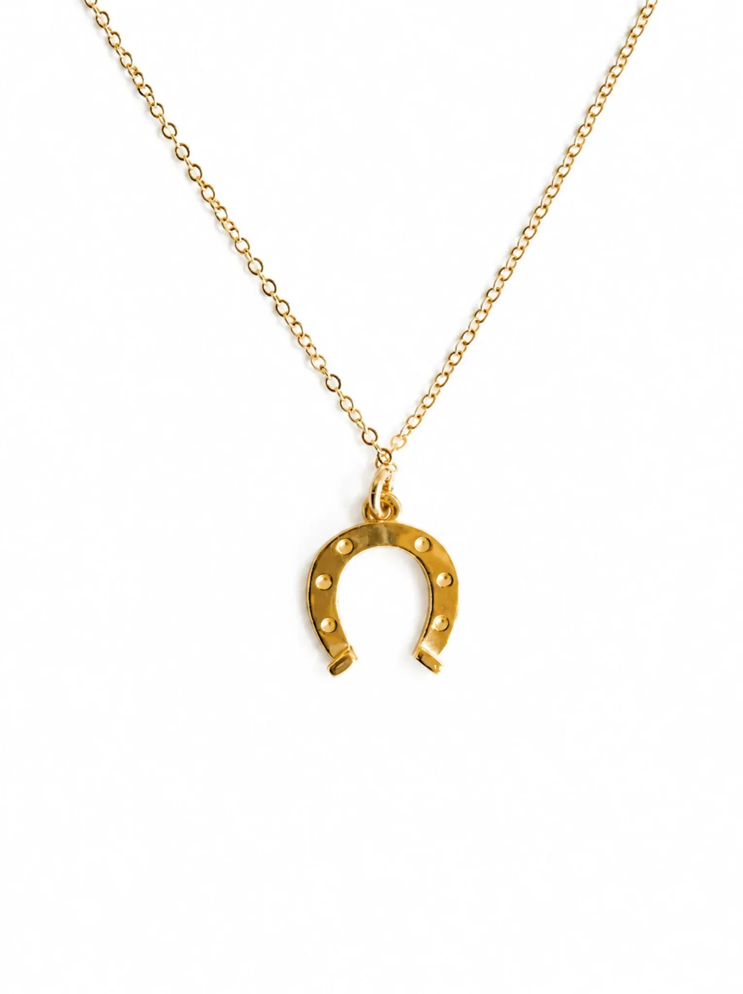 Horseshoe Charm Necklace