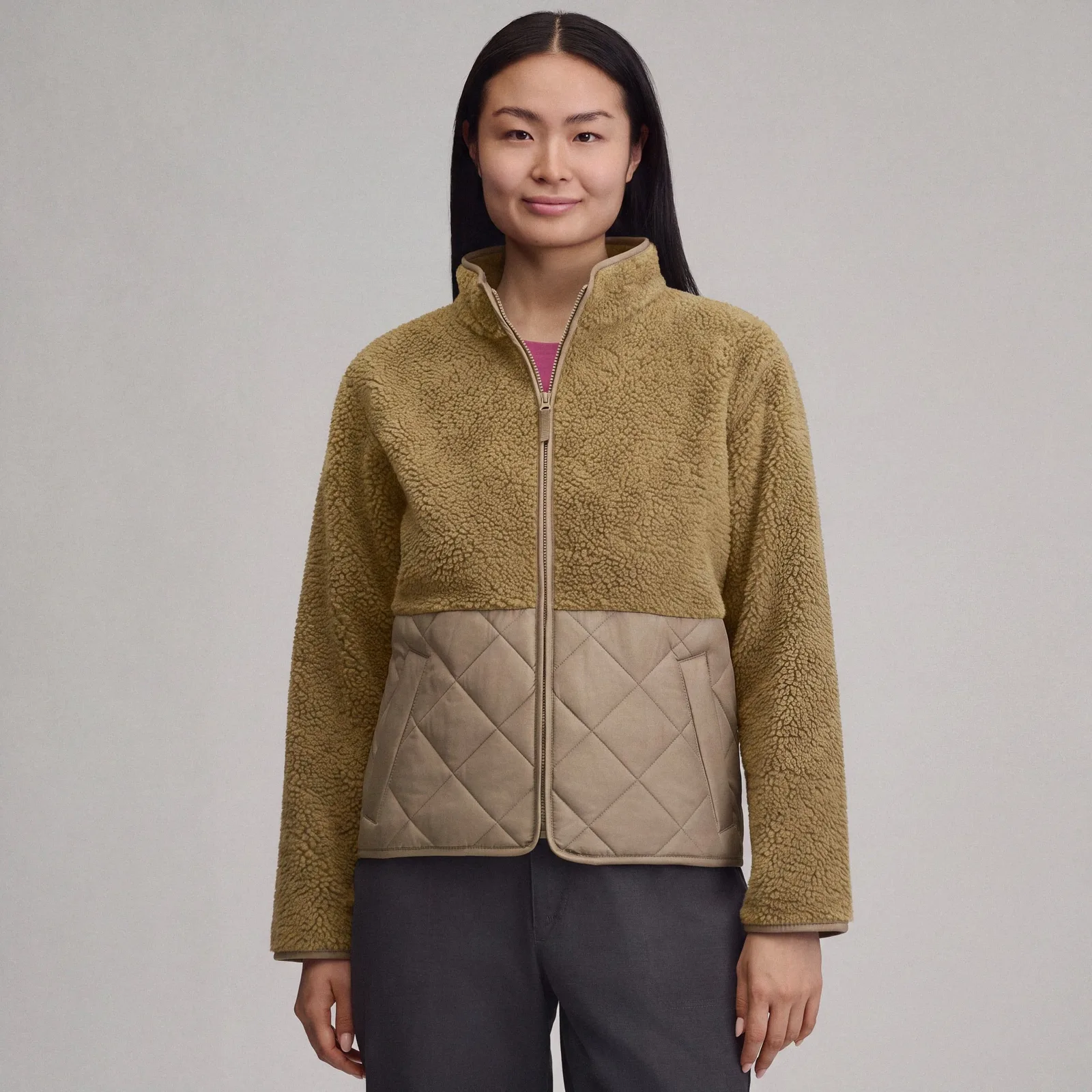 Women's Wander Mixed Media Fleece Jacket