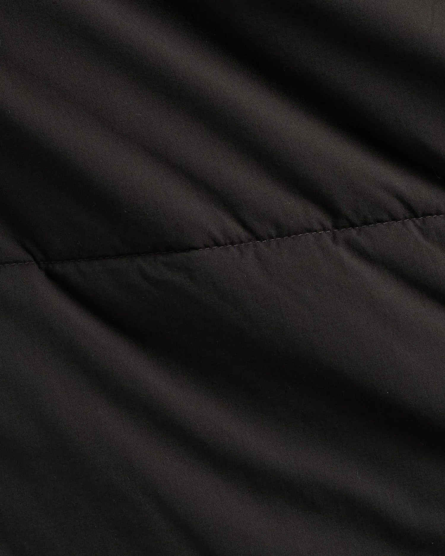 Brushed Cotton Quilted Sham Set (Onyx)
