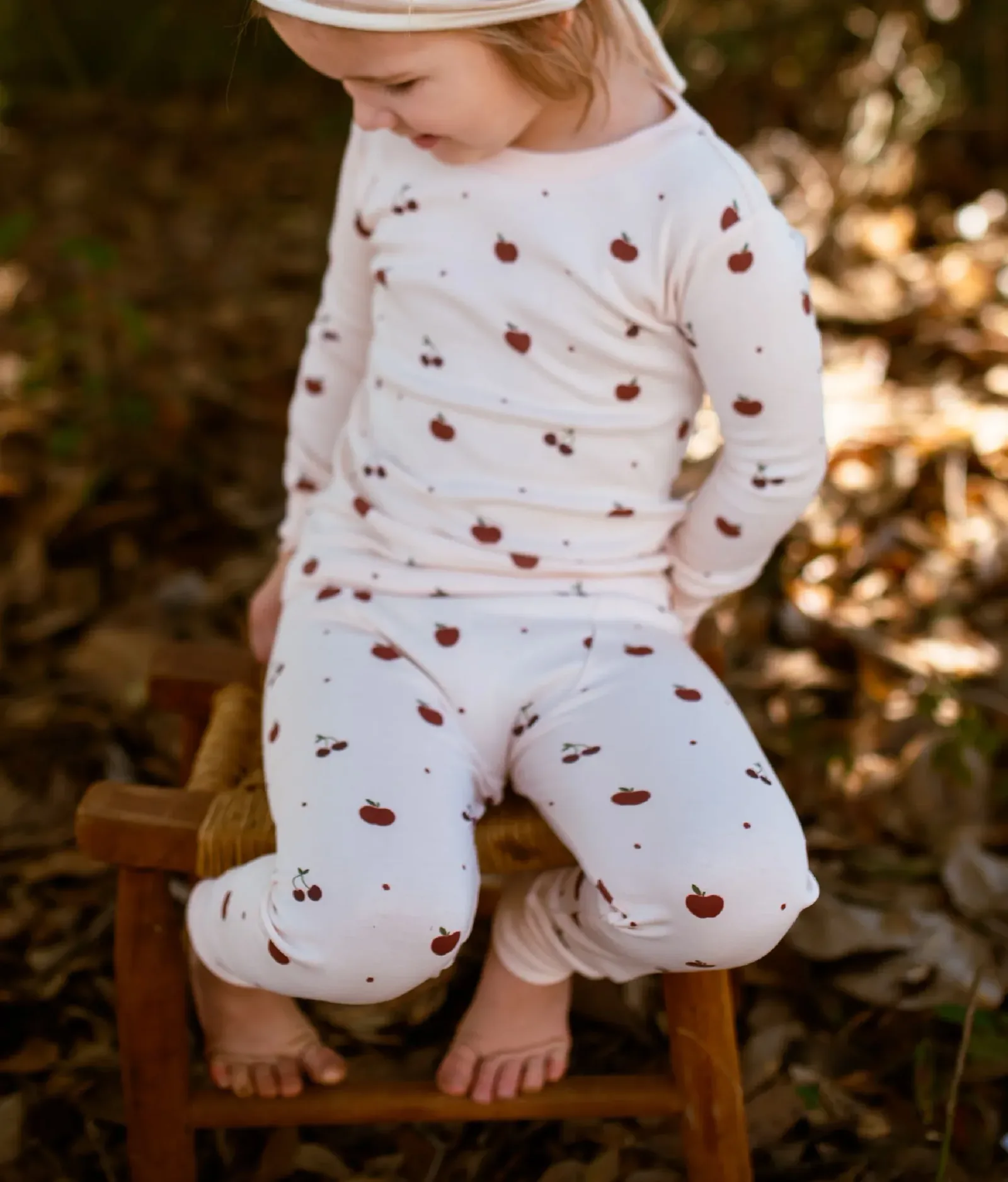 Cherry Apple – Kids' Organic PJ Set