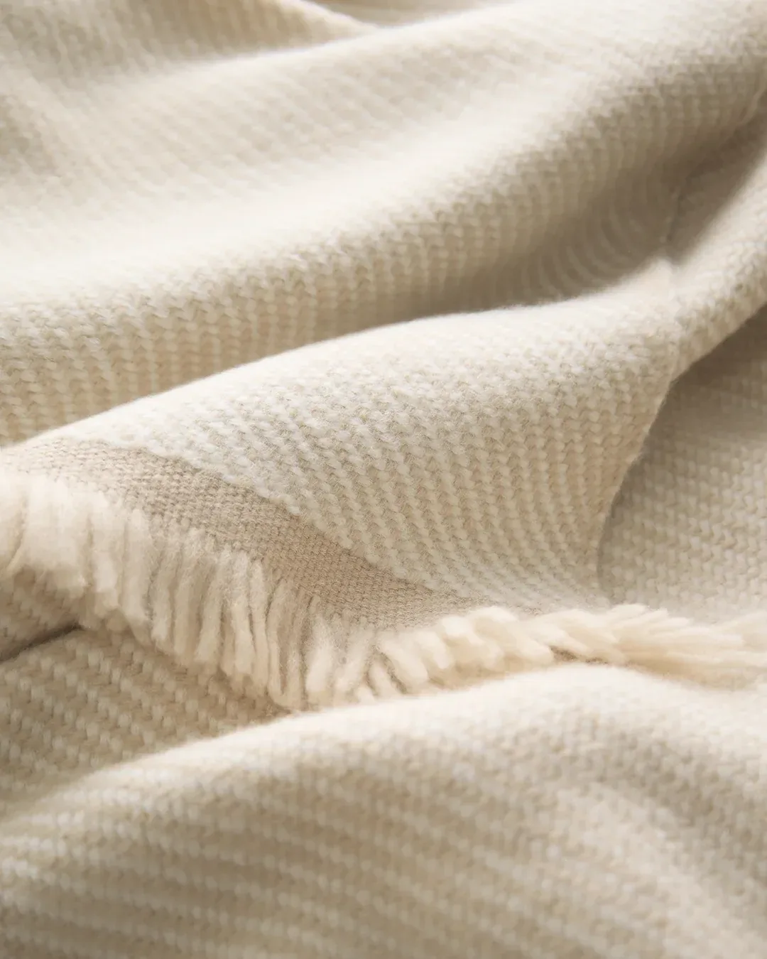 Two-Tone Alpaca Blanket