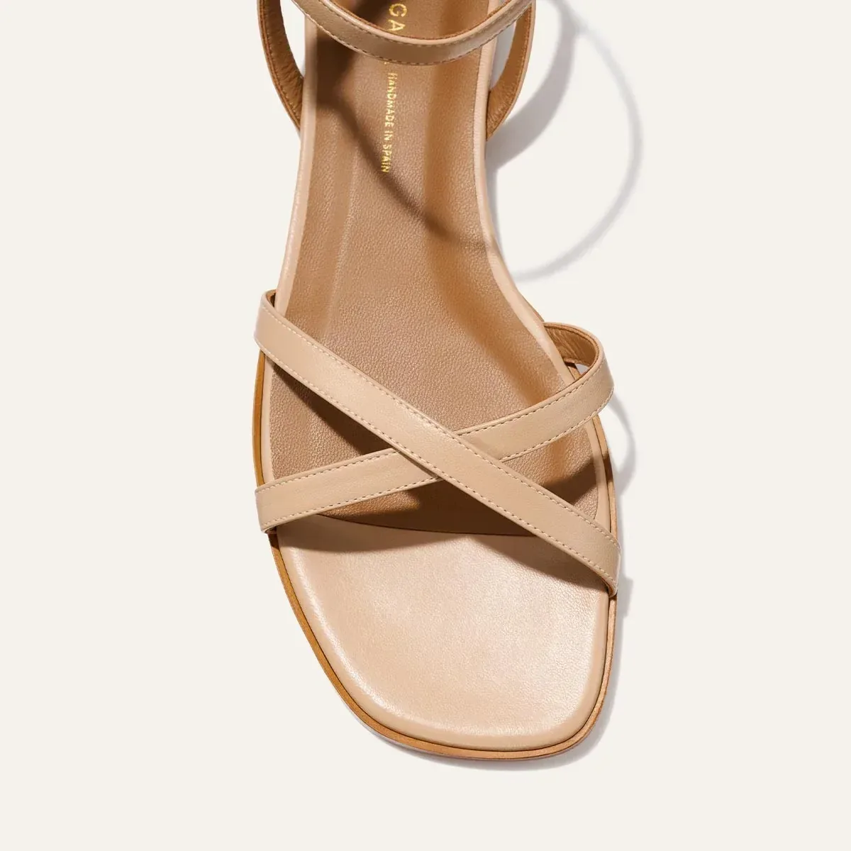 The Flat Sandal – Dune Nappa