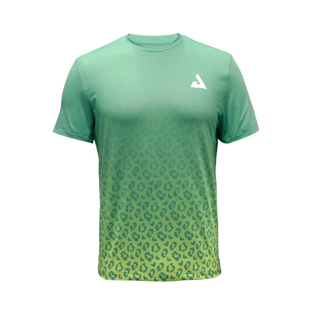 Men's TT Leopard Gradient Crew Short Sleeve