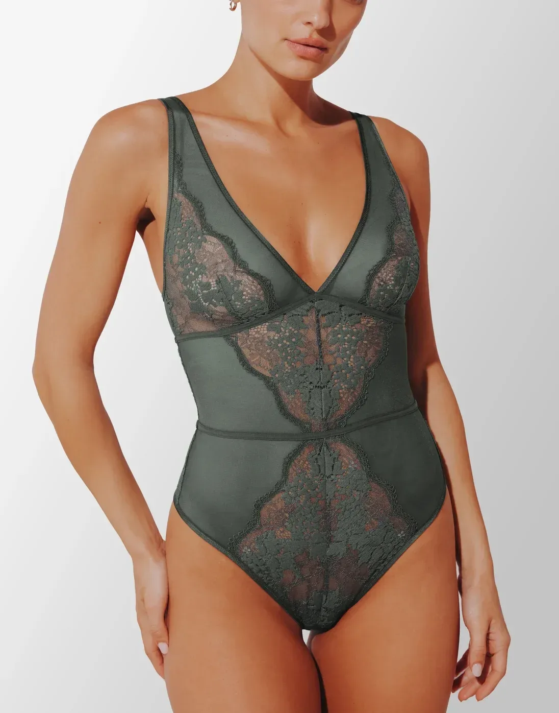 All Day Lace Unlined Bodysuit