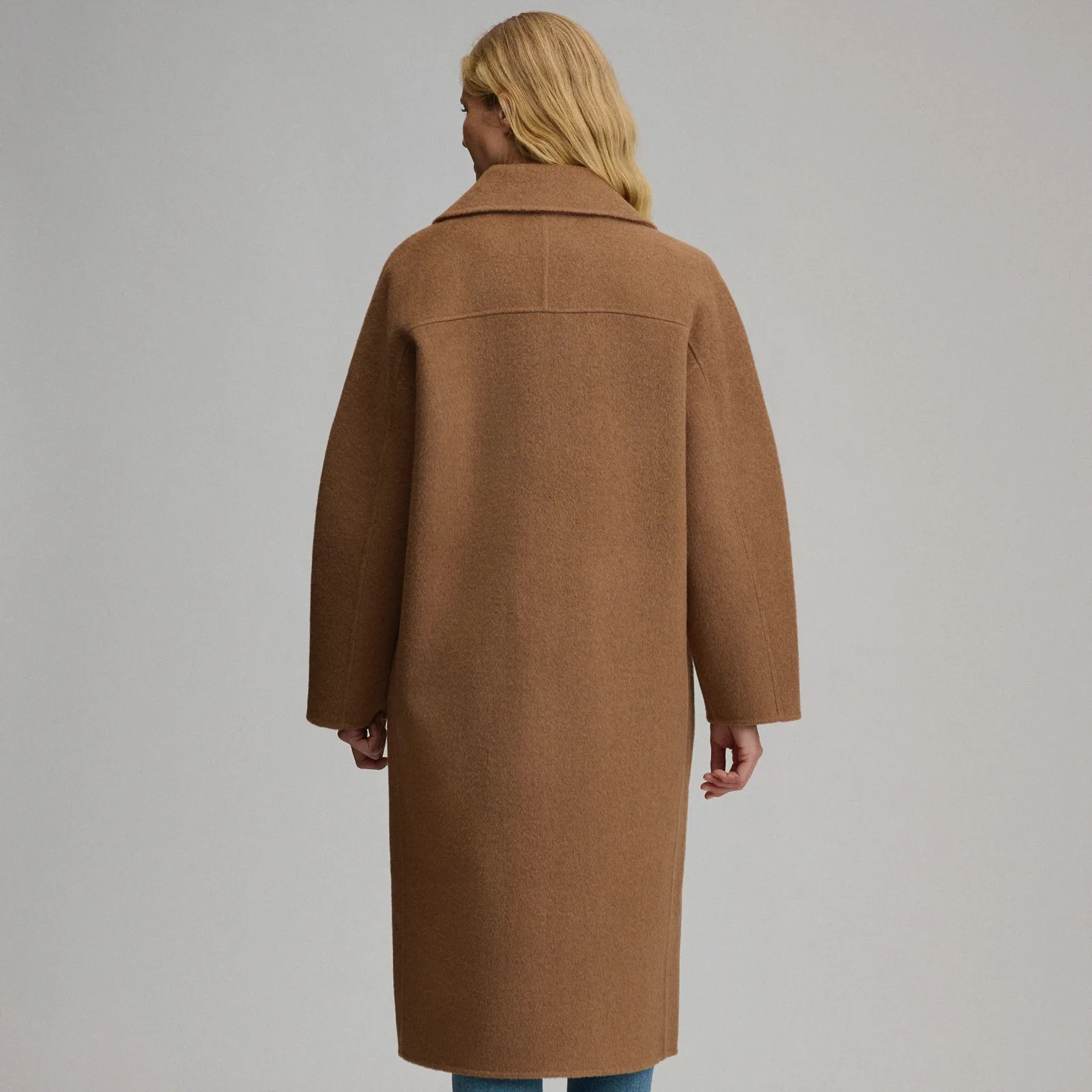 Women's Wool Blend Trench Coat