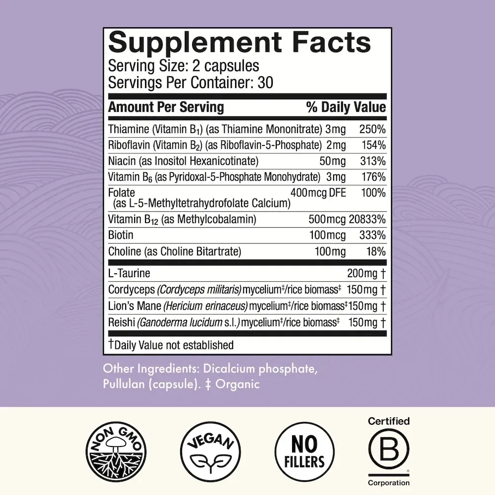 MycoBenefits® Focus* Capsules
