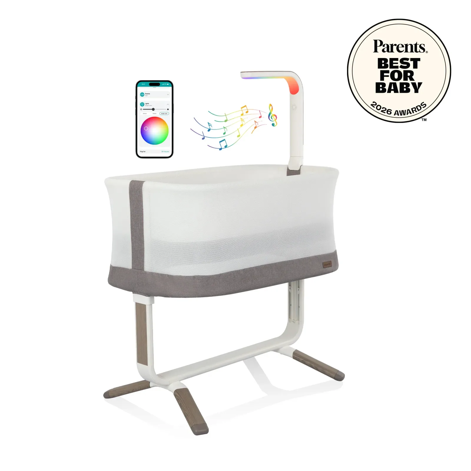 Cora 3-Level Adjustable Bassinet
