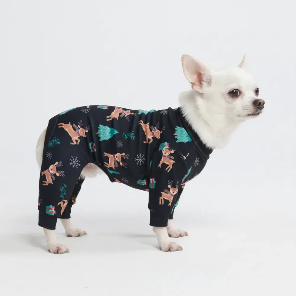 Dog Christmas Pajama – Reindeers