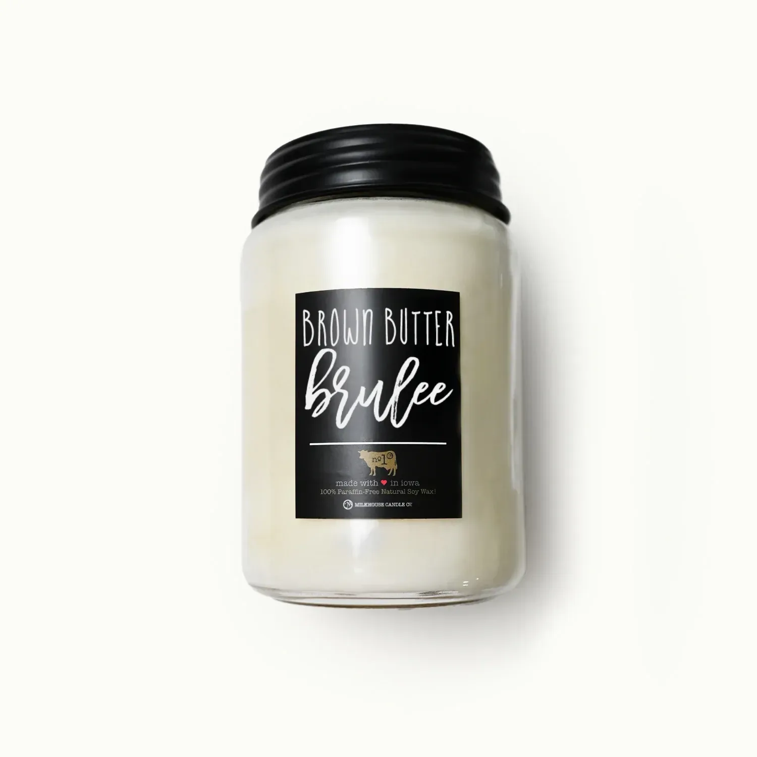 Brown Butter Brulee Candle – 26 oz Farmhouse Jar