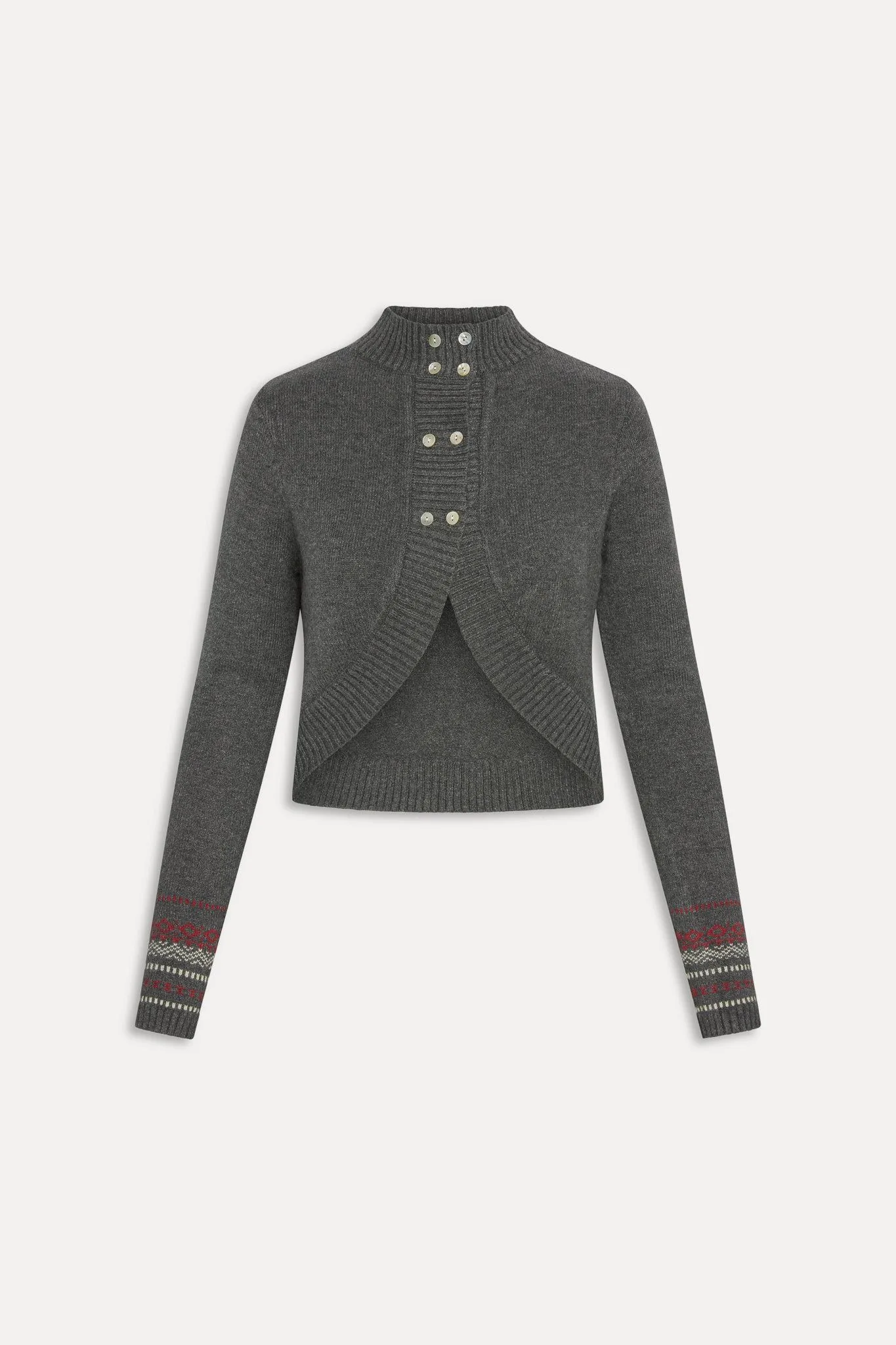 Mabel Cloud Knit Sweater – Winter Skies