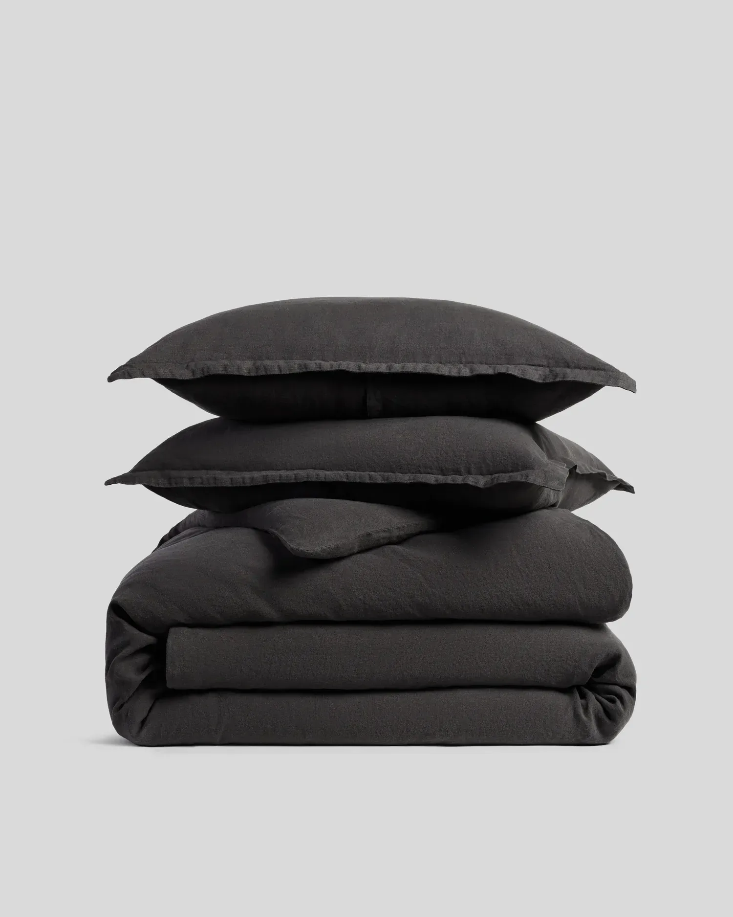 Linen Duvet Cover Set – Onyx K/CK