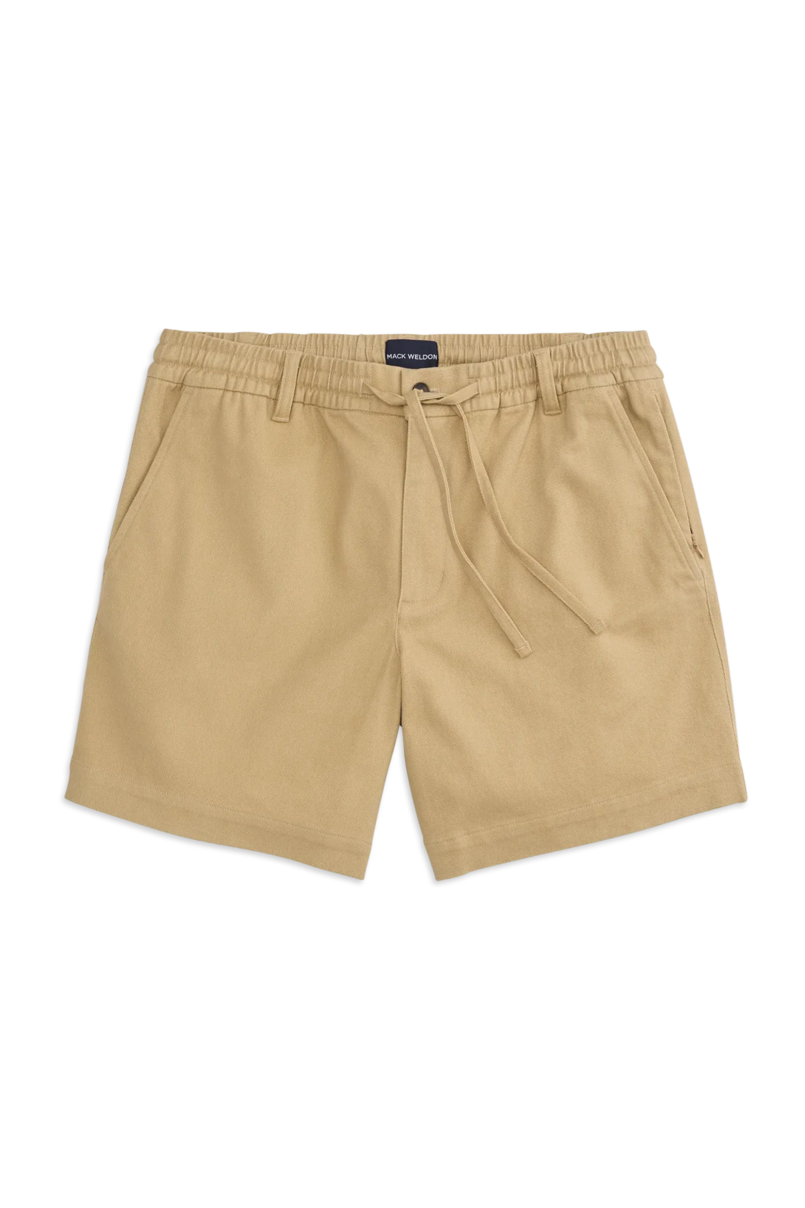 Stretch Twill Drawstring Chino Short