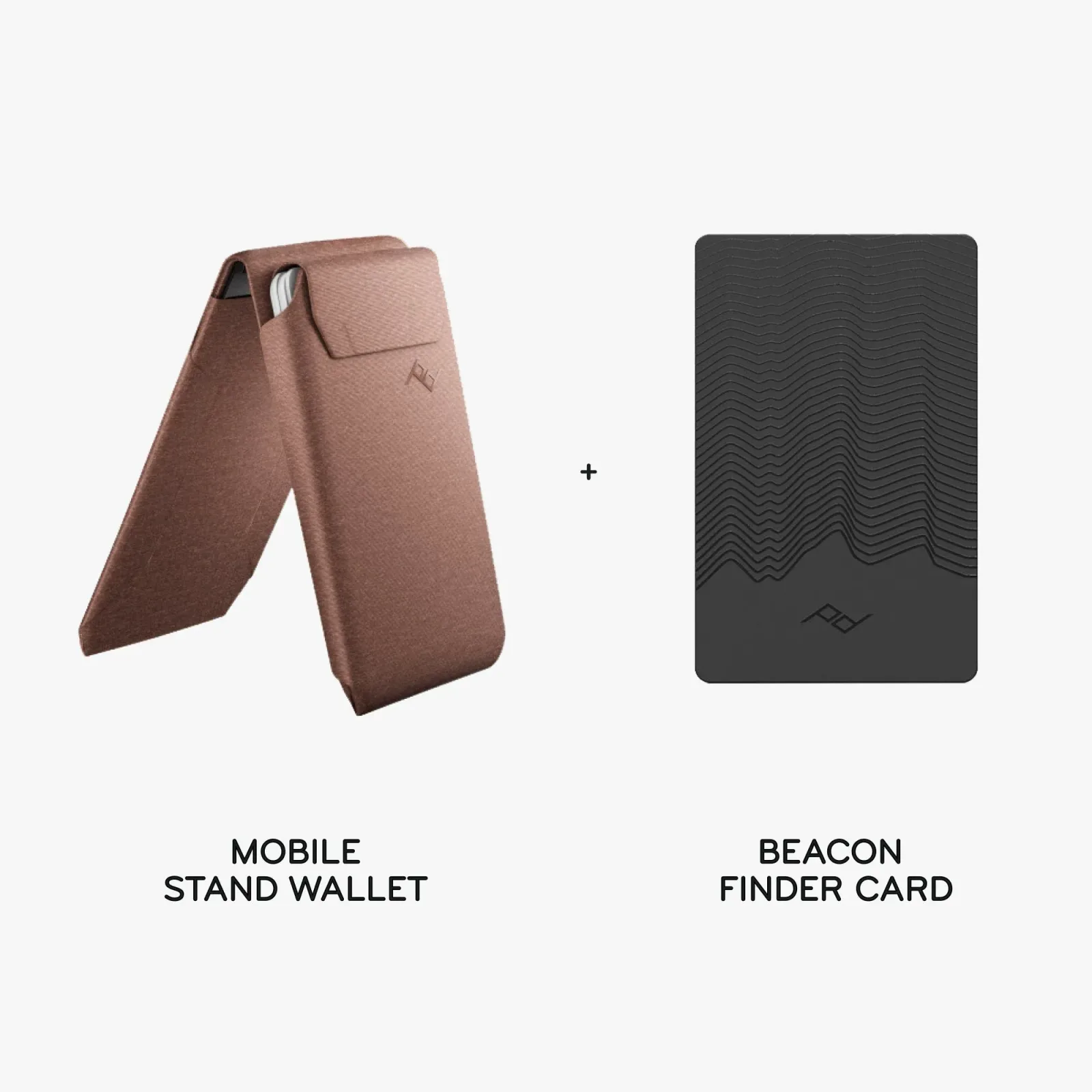 Mobile Stand Wallet + Beacon Card Bundle 1 – Eclipse – Nylon