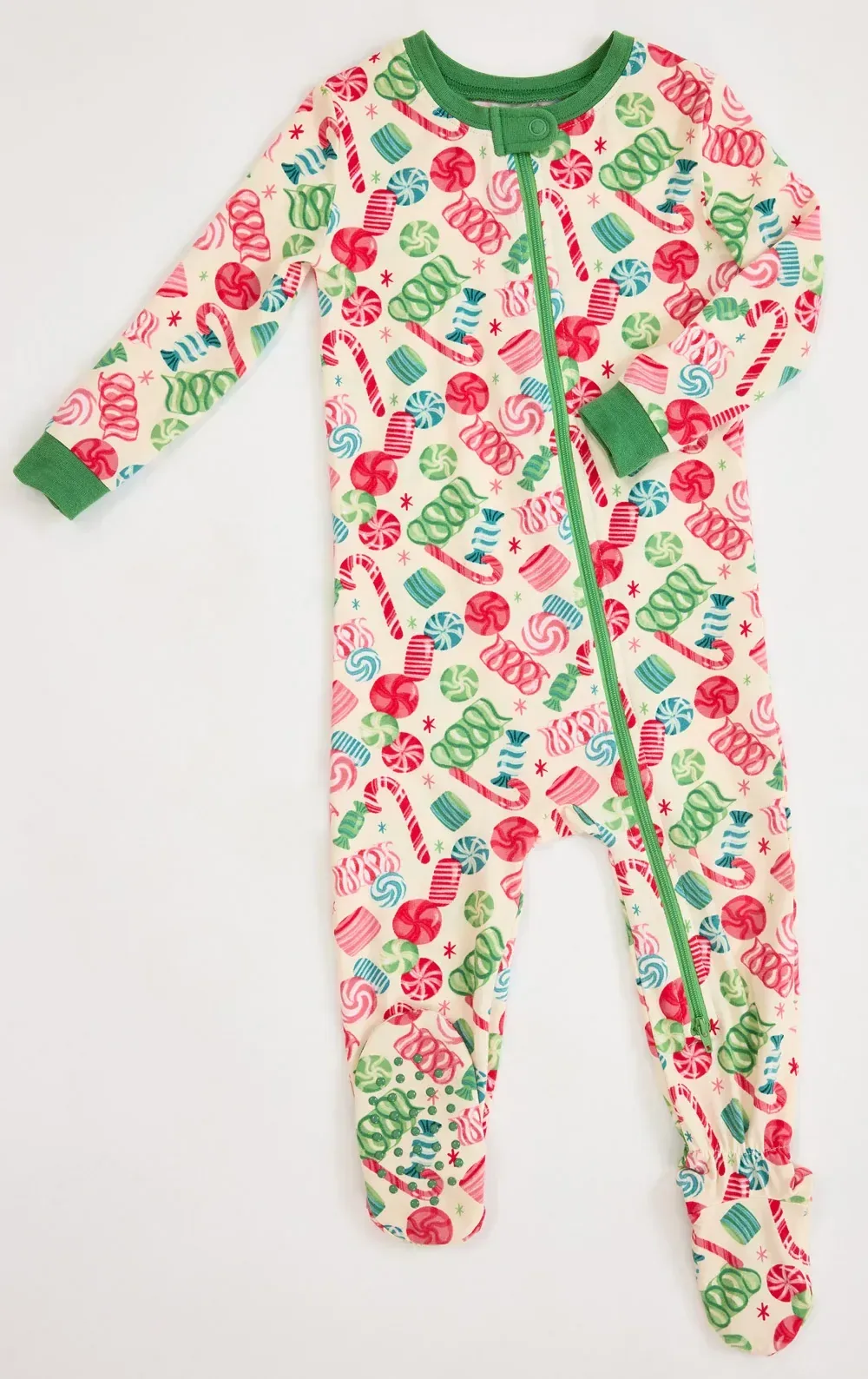 Ribbon Candy Onesie Infant Pajamas