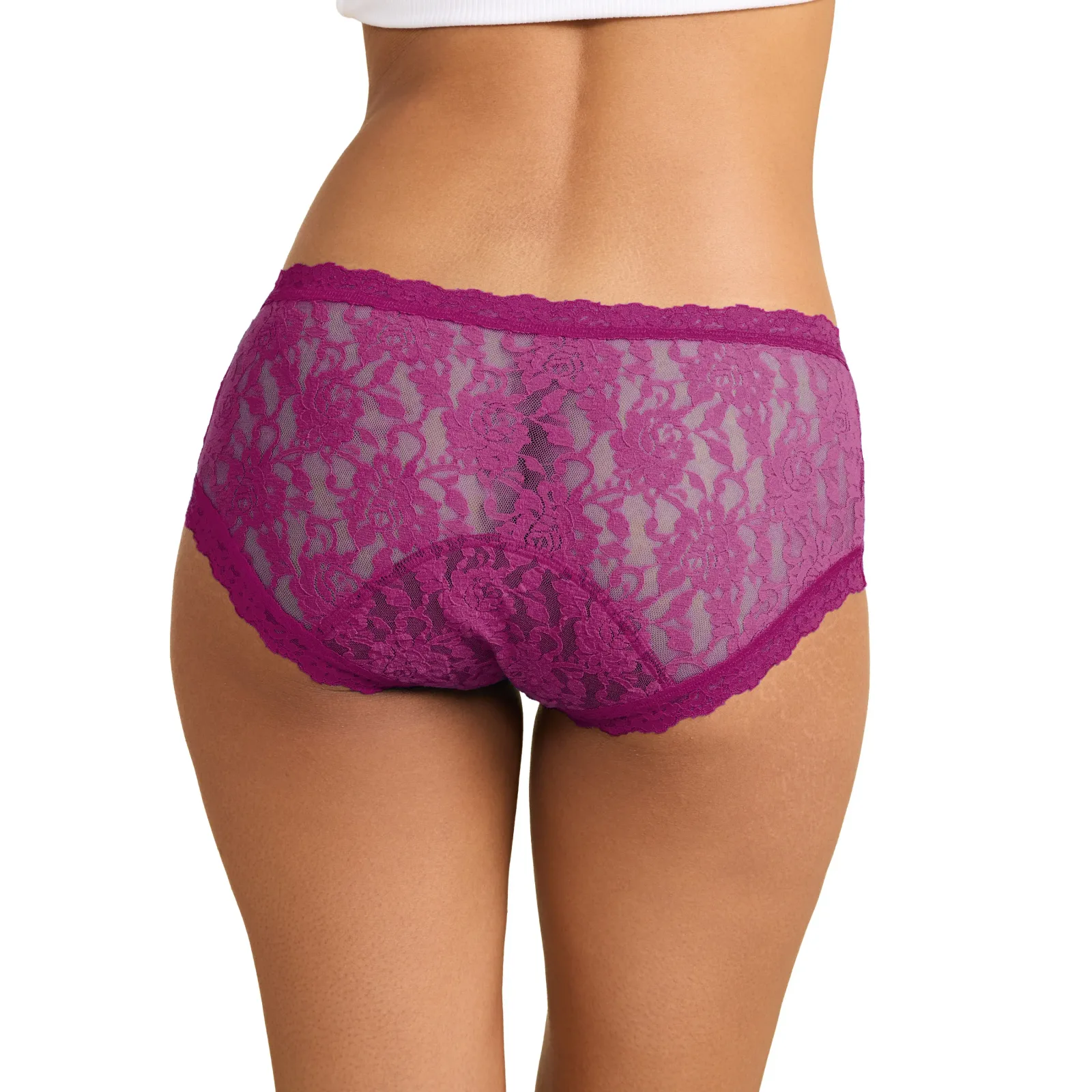 Signature Lace® Leakproof Boyshort Boysenberry Purple