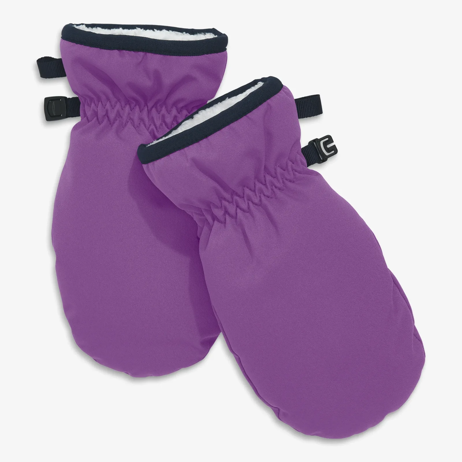 Kids weatherproof puffer mittens