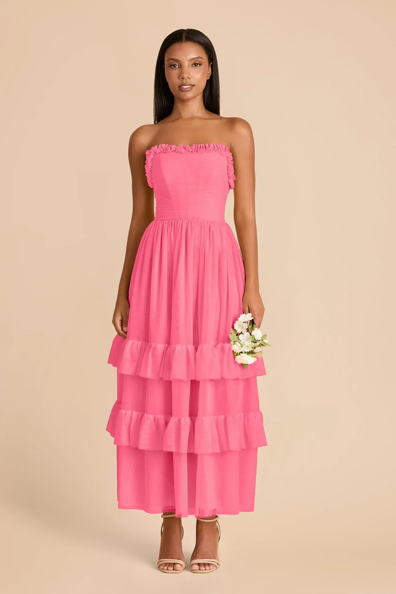 Cordelia Tulle Dress – Bon Bon Pink
